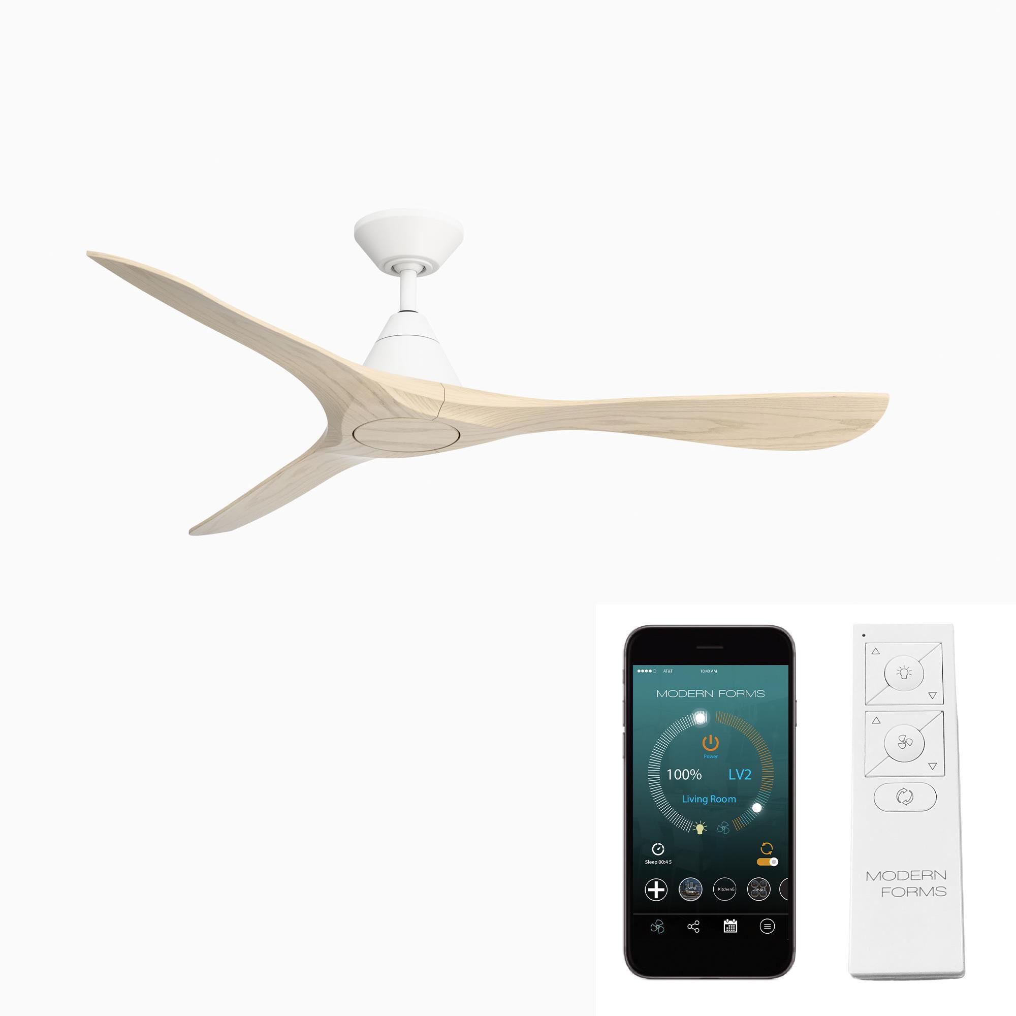 Carve 60 Inch Ceiling Fan with Light Kit by Modern Forms