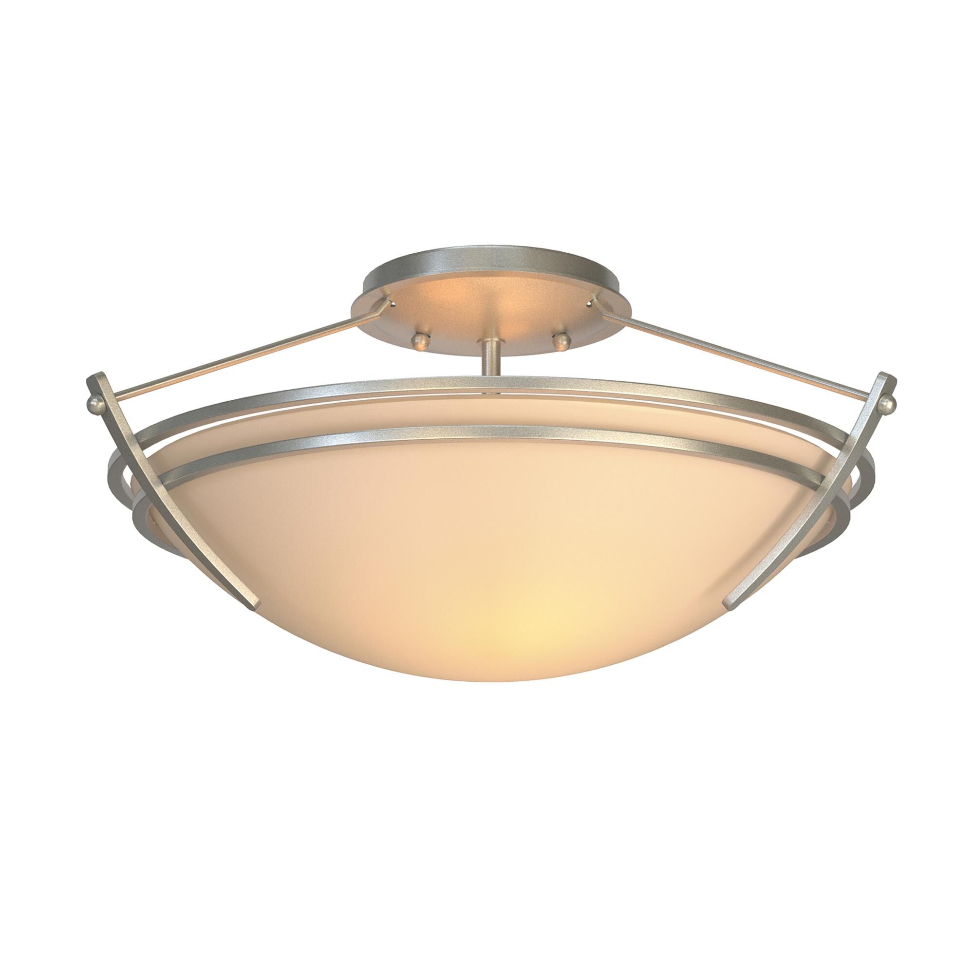 Presidio Tryne 16 Inch 2 Light Semi Flush Mount by Hubbardton Forge