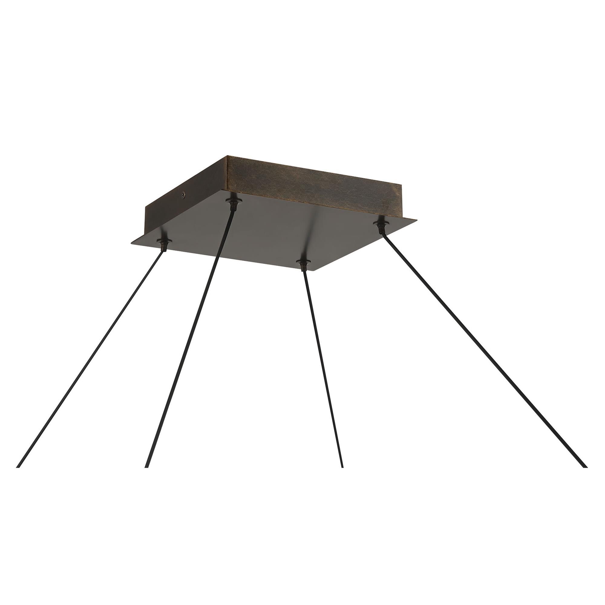 Neoness 34 Inch 4 Light Chandelier,