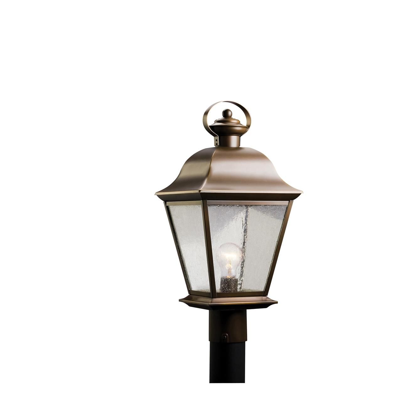 Mount Vernon 20 Inch Tall 1 Light Outdoor Post Lamp by Kichler Lighting