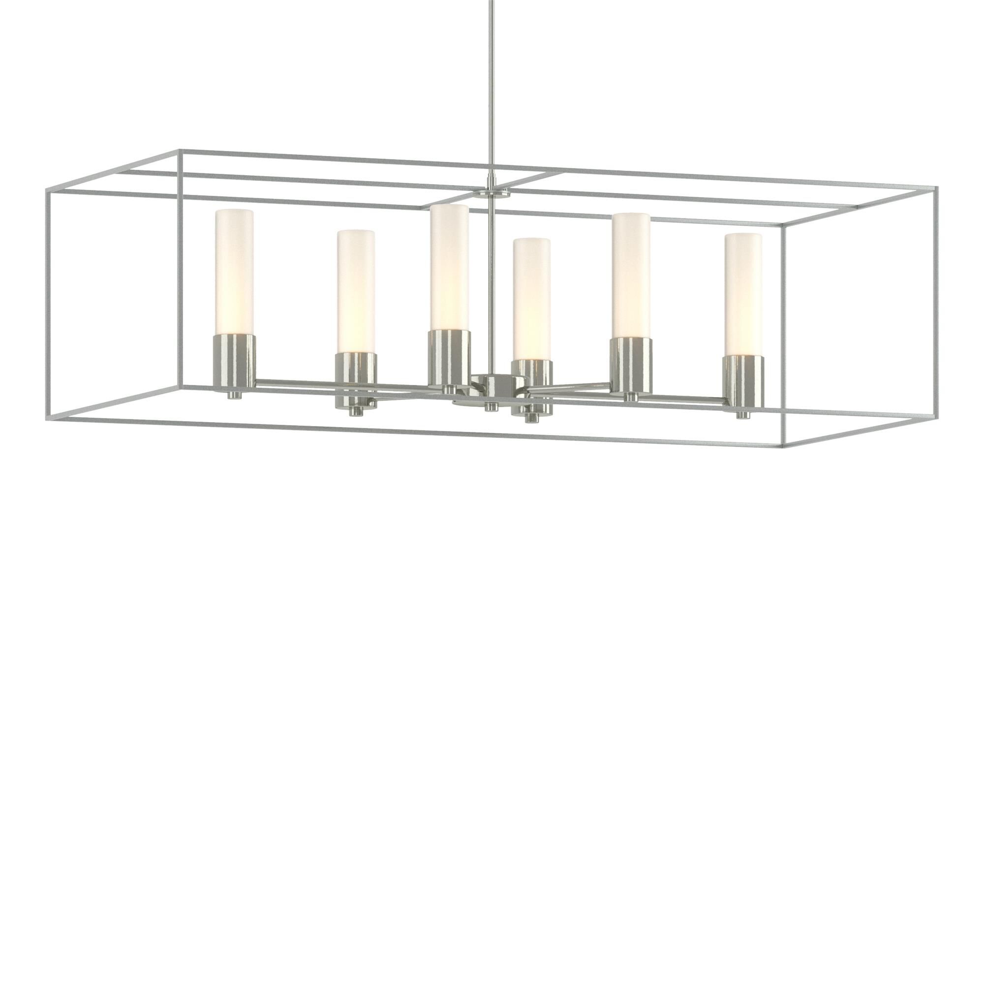Shown in Sterling finish and Opal glass and Vintage Platinum accent