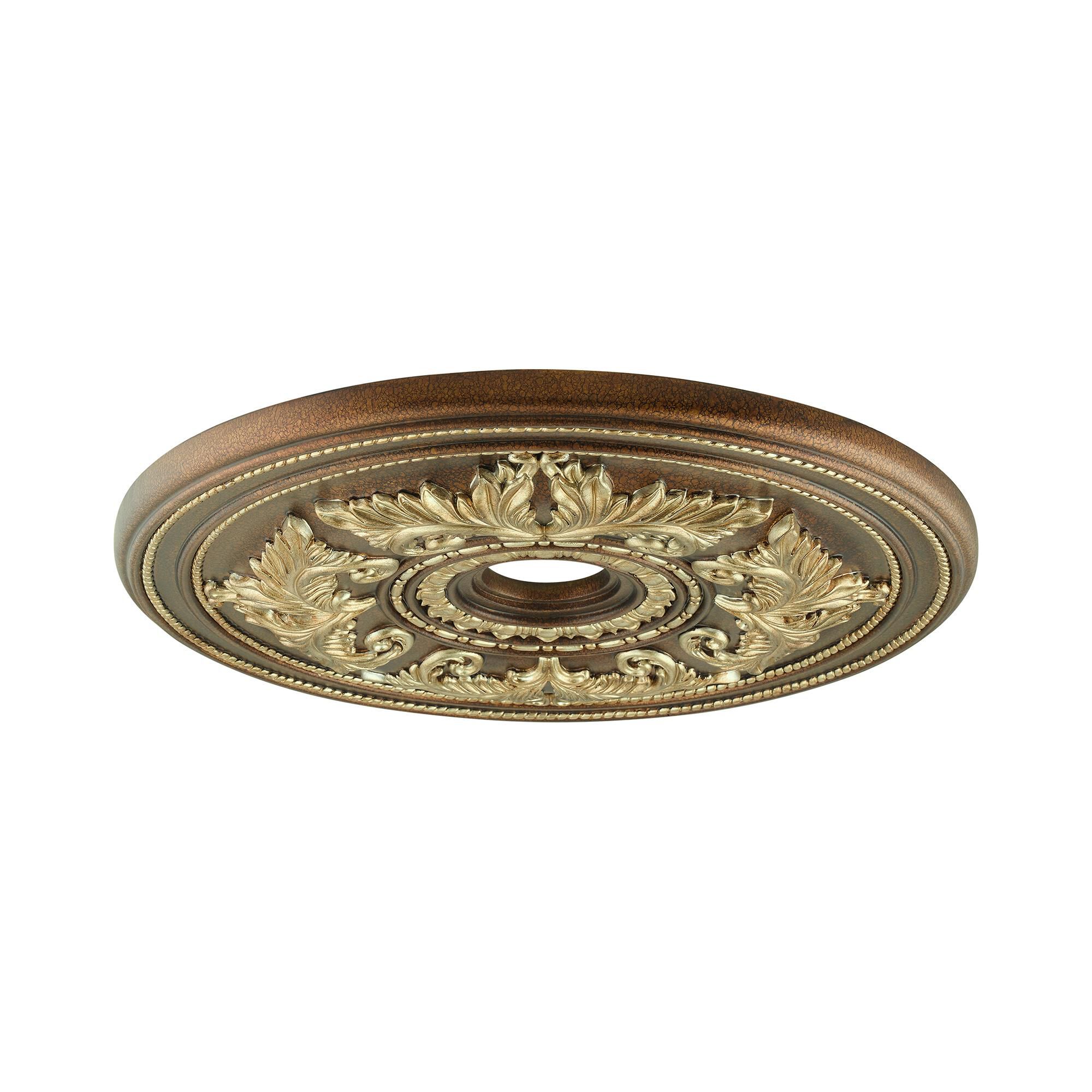 Shown in Palacial Bronze-Gilded Accents finish