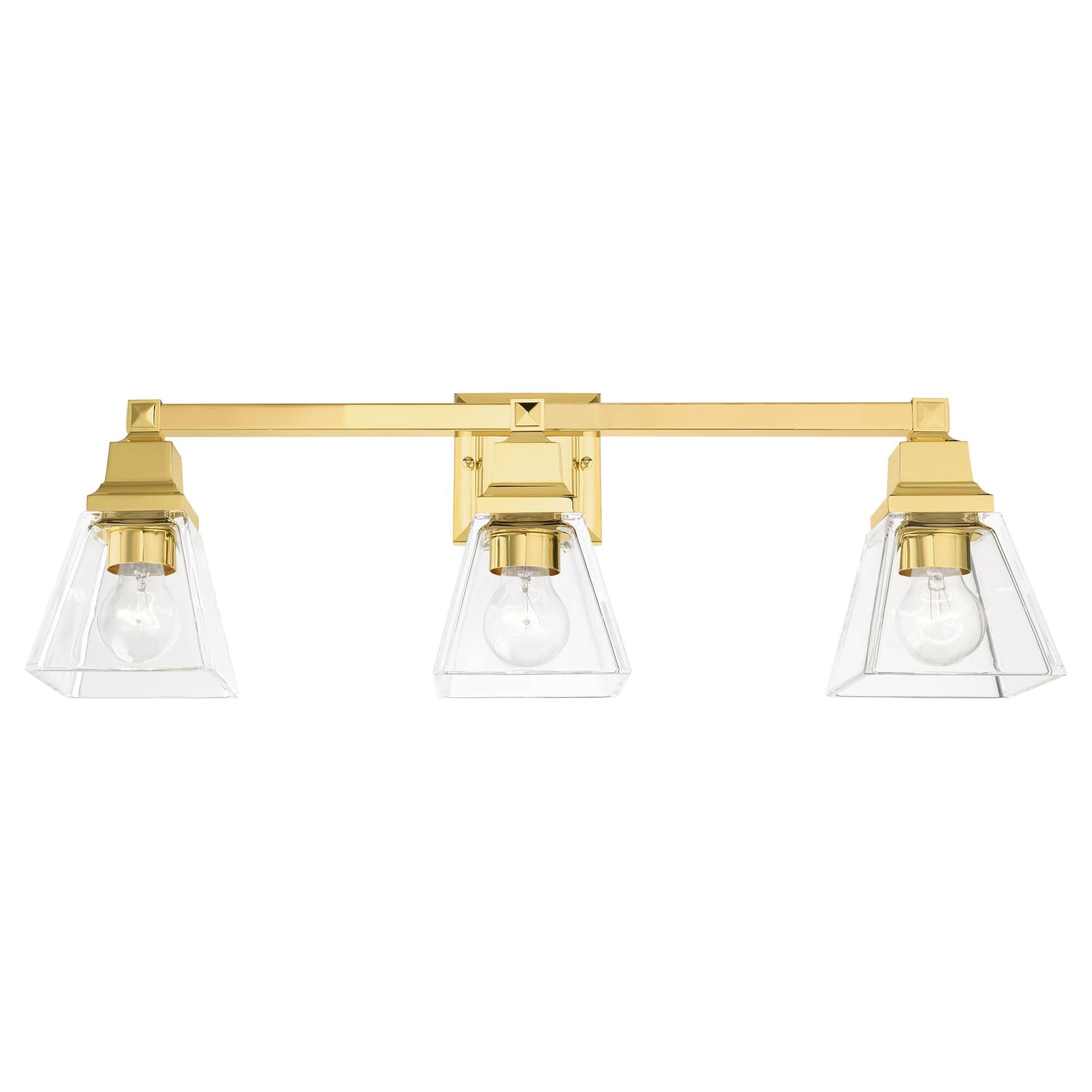 Mission 25 Inch 3 Light Bath Vanity Light by Livex Lighting