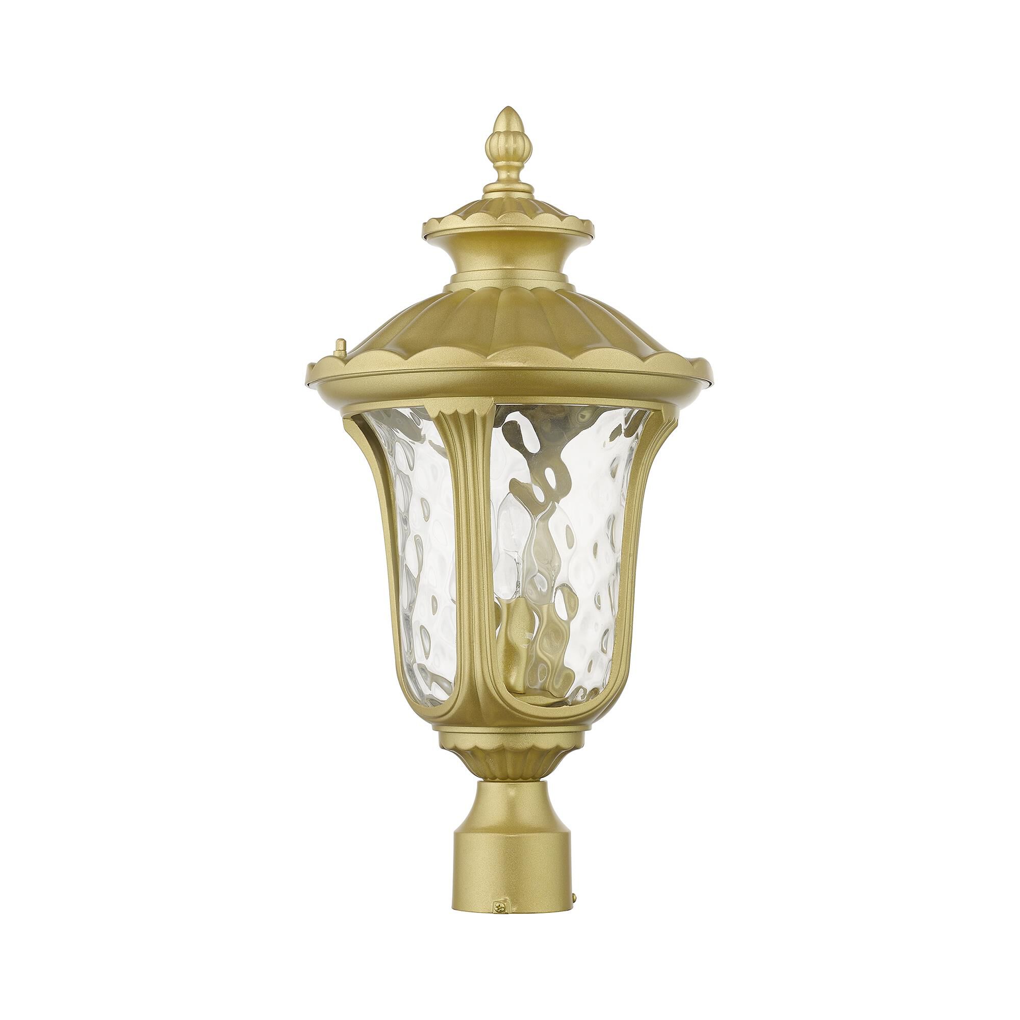 Oxford 21 Inch Tall 3 Light Outdoor Post Lamp by Livex Lighting