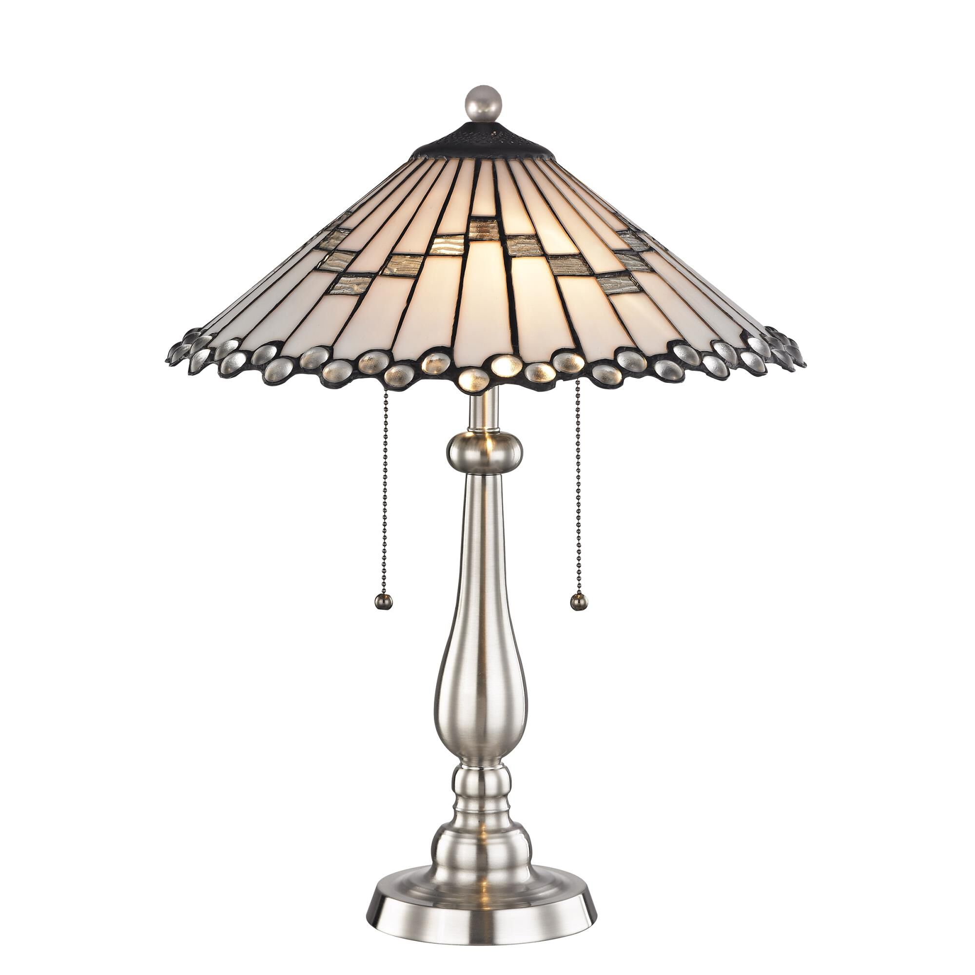 Jensen Tiffany 21 Inch Table Lamp by Dale Tiffany