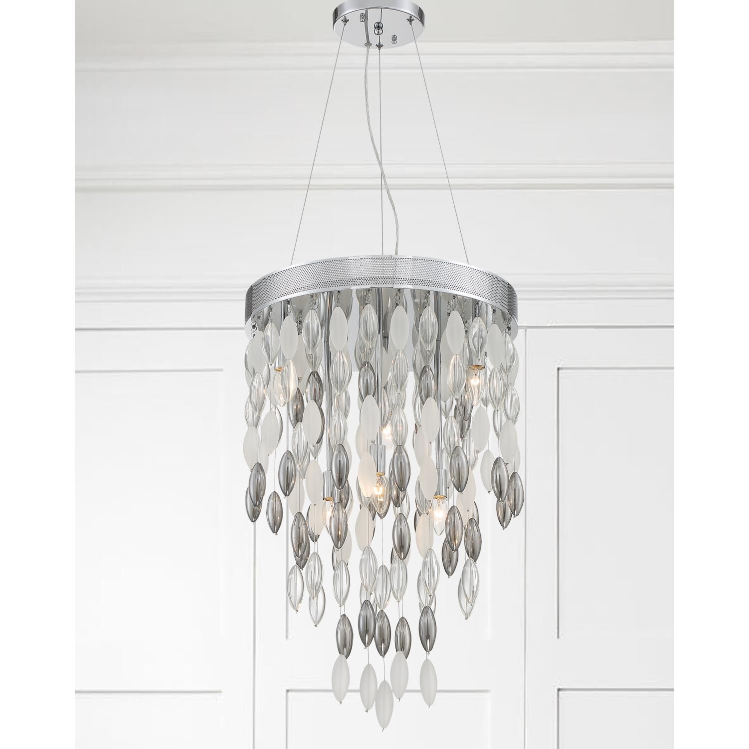 Hudson 18 Inch Large Pendant by Crystorama