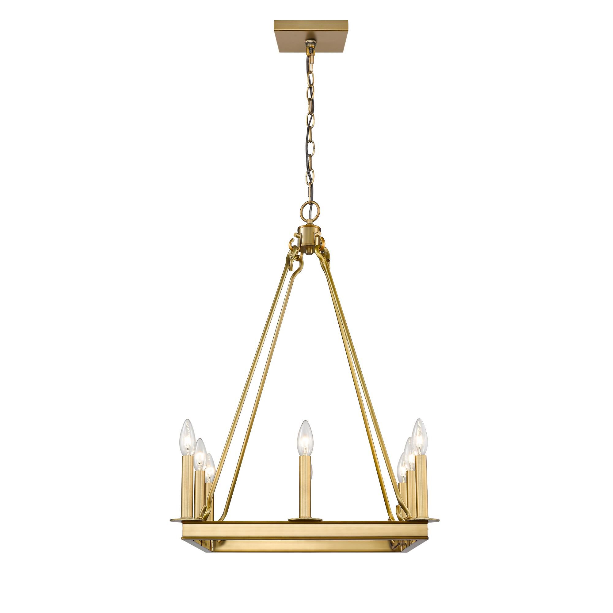 Barclay 20 Inch 8 Light Mini Chandelier by Z-Lite