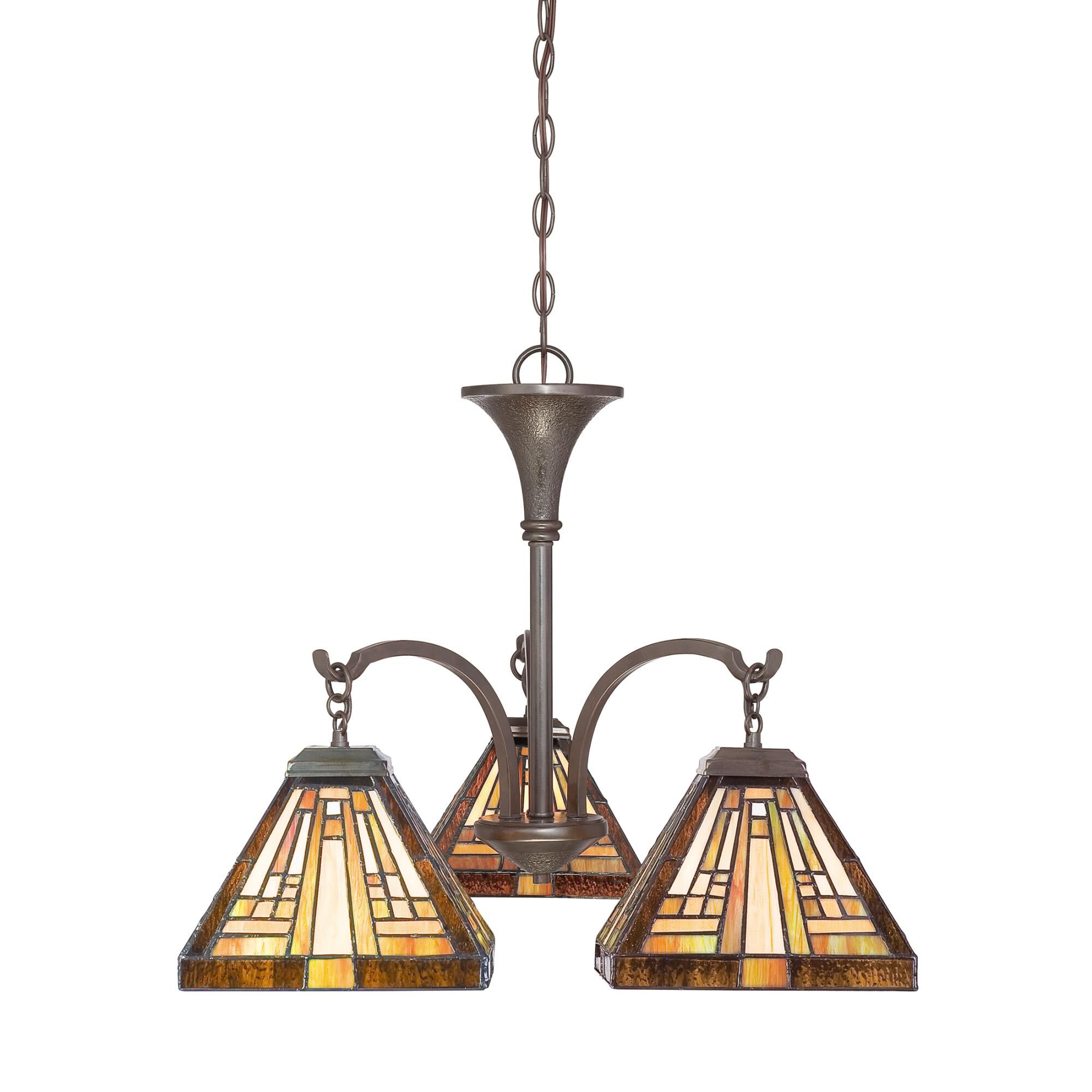 Stephen 24 Inch 3 Light Chandelier by Quoizel