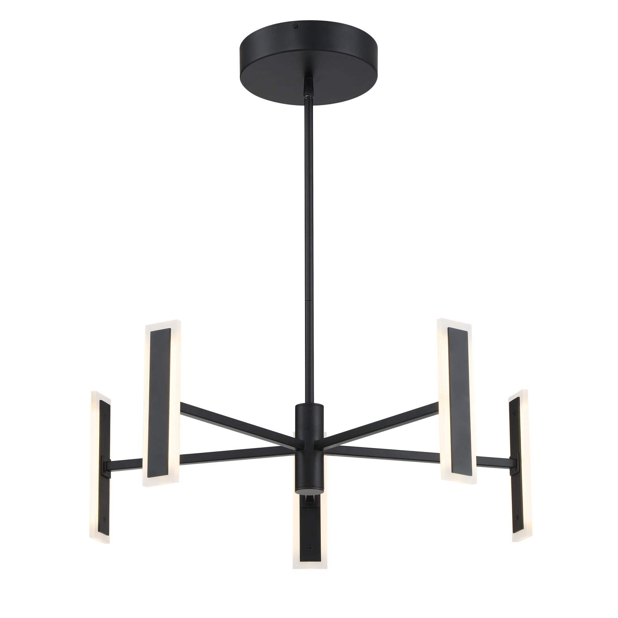 Edge 29 Inch 5 Light Chandelier by Kovacs