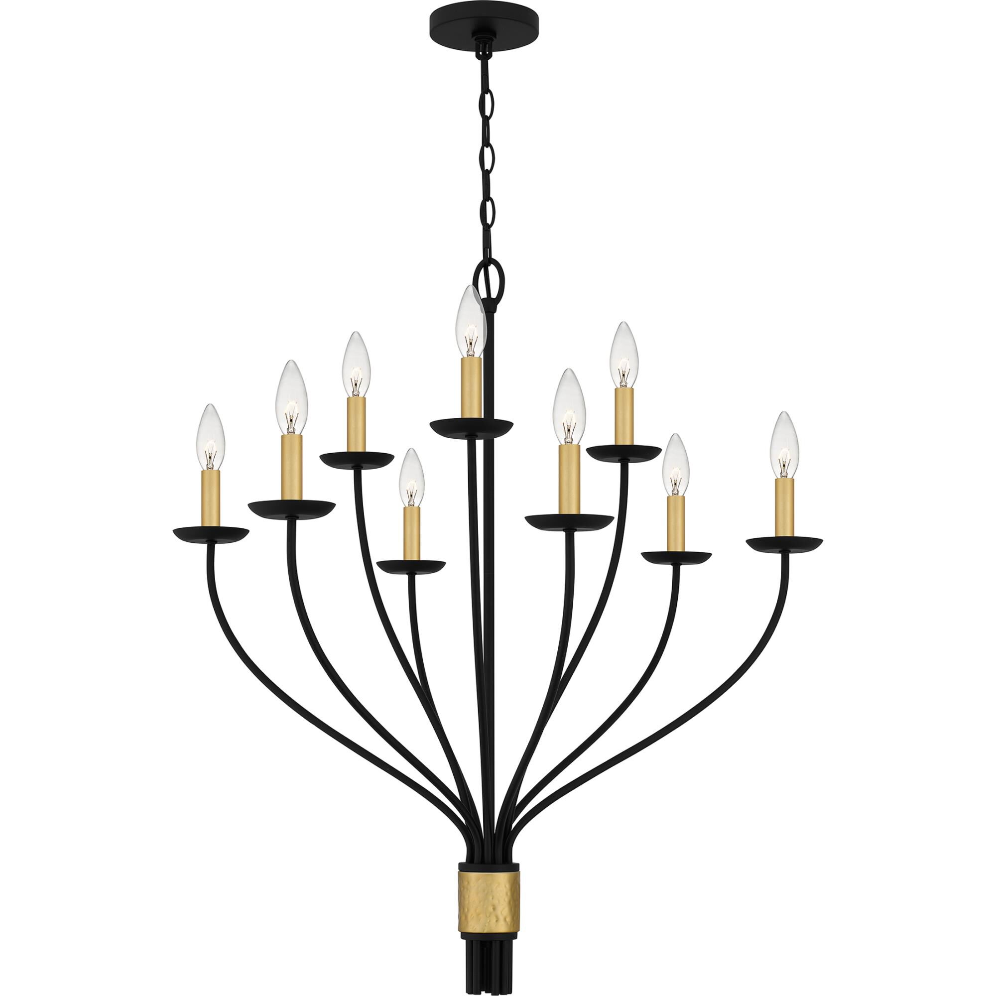 Margaret 32 Inch Chandelier by Quoizel