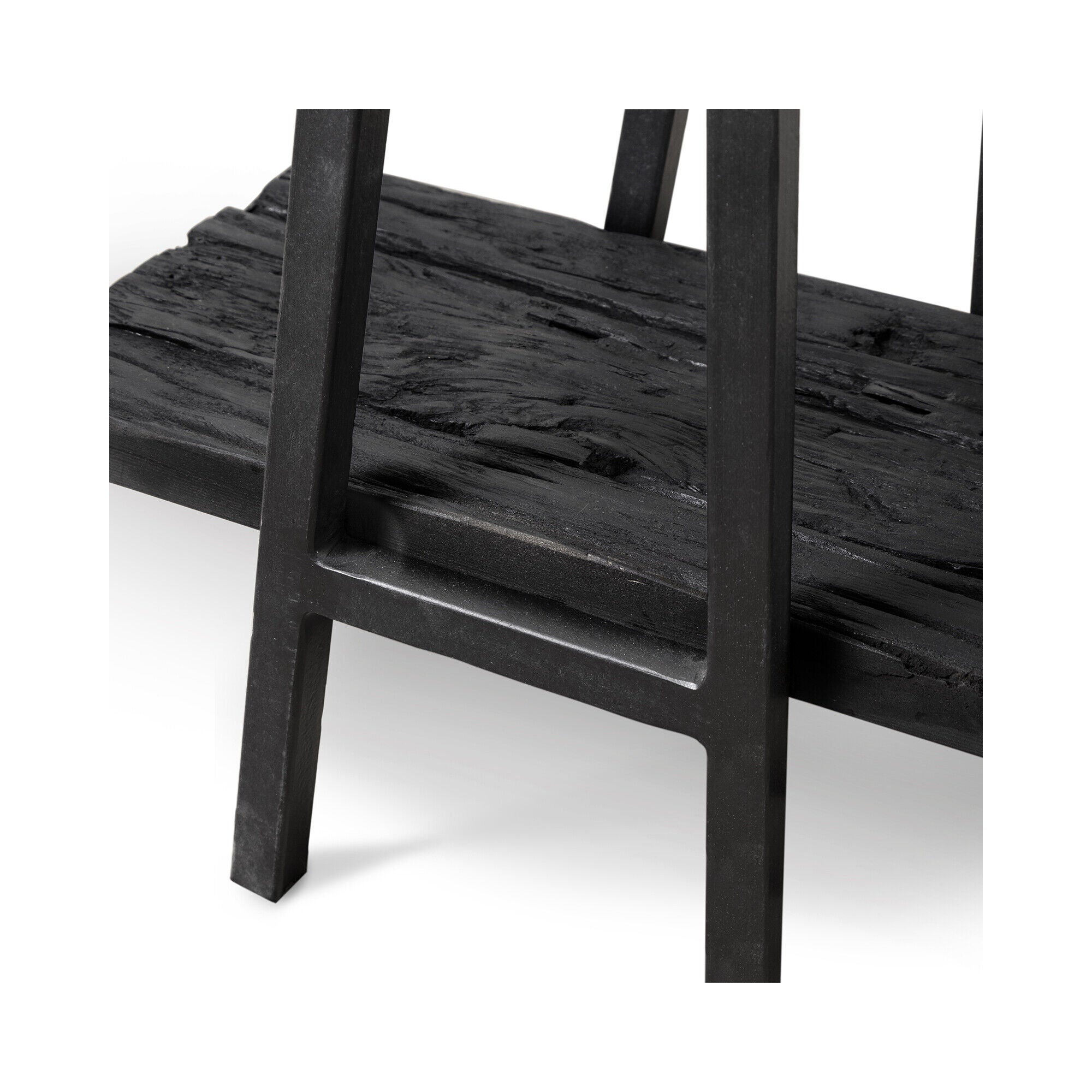 Shown in Black finish and - None - shade