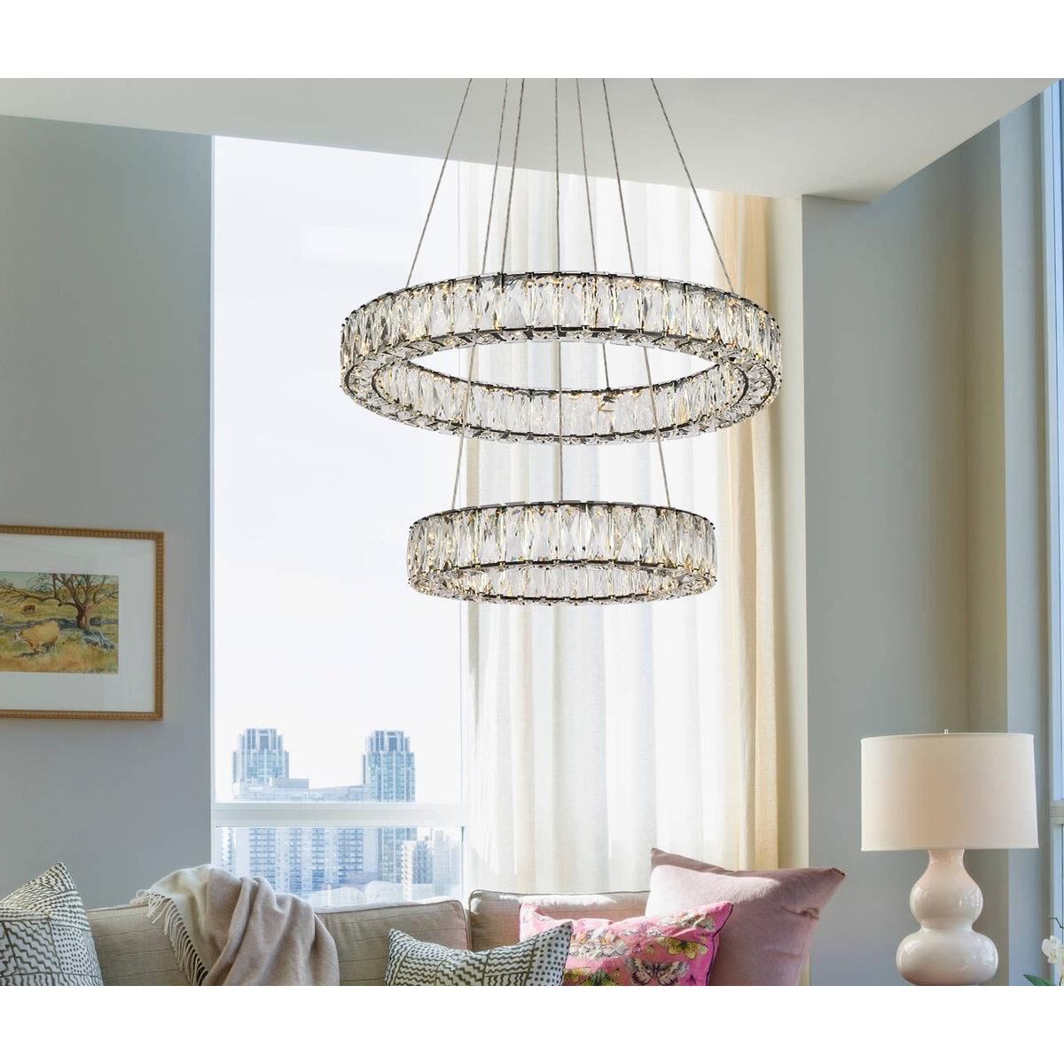 Monroe Chandelier by Elegant Lighting