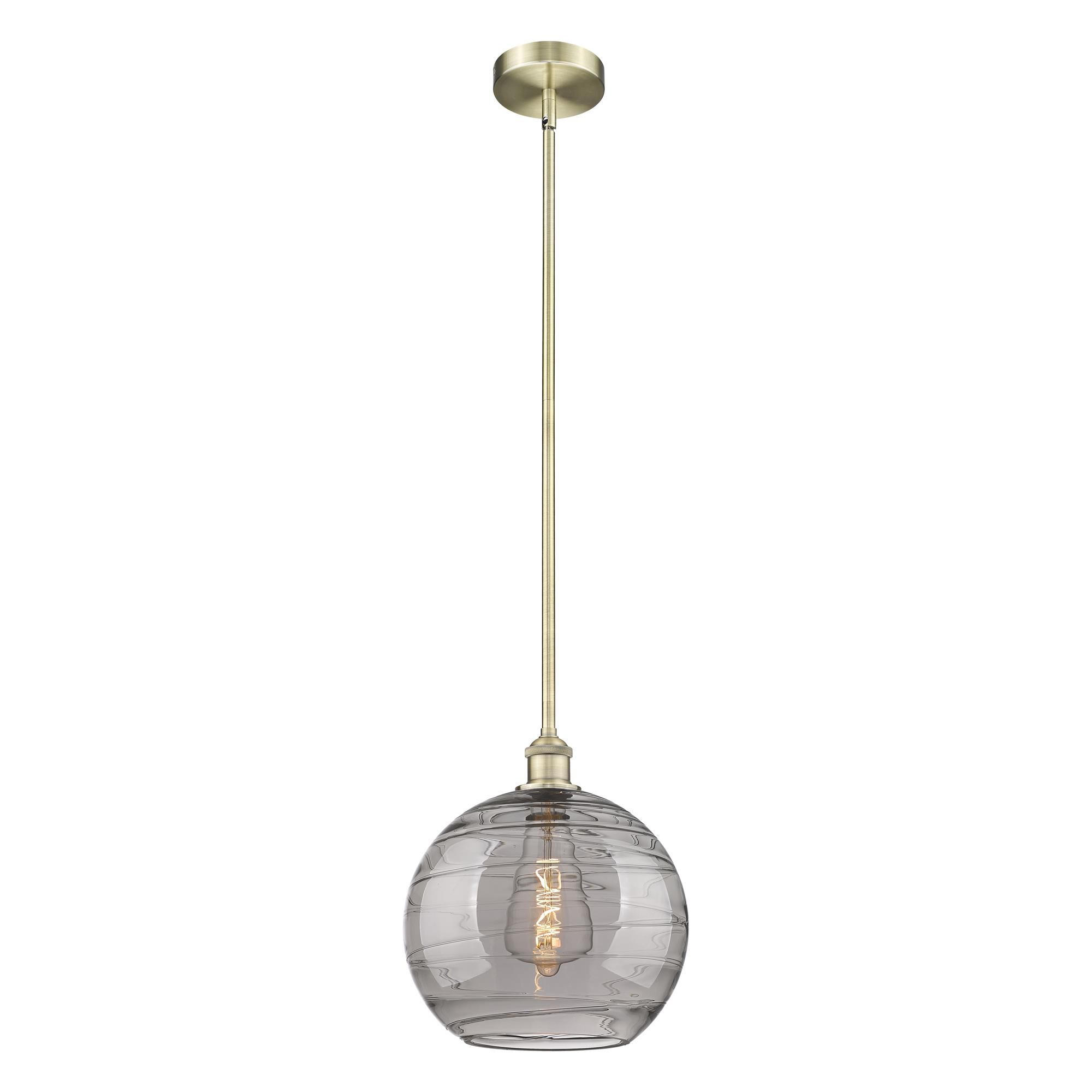 Bruno Marashlian Athens Deco Swirl Mini Pendant by Innovations Lighting