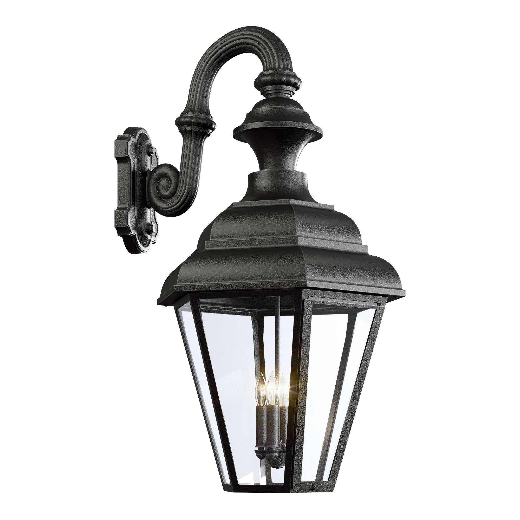 Jamestown 45 Inch Tall 4 Light Outdoor Wall Light by Hanover Lantern