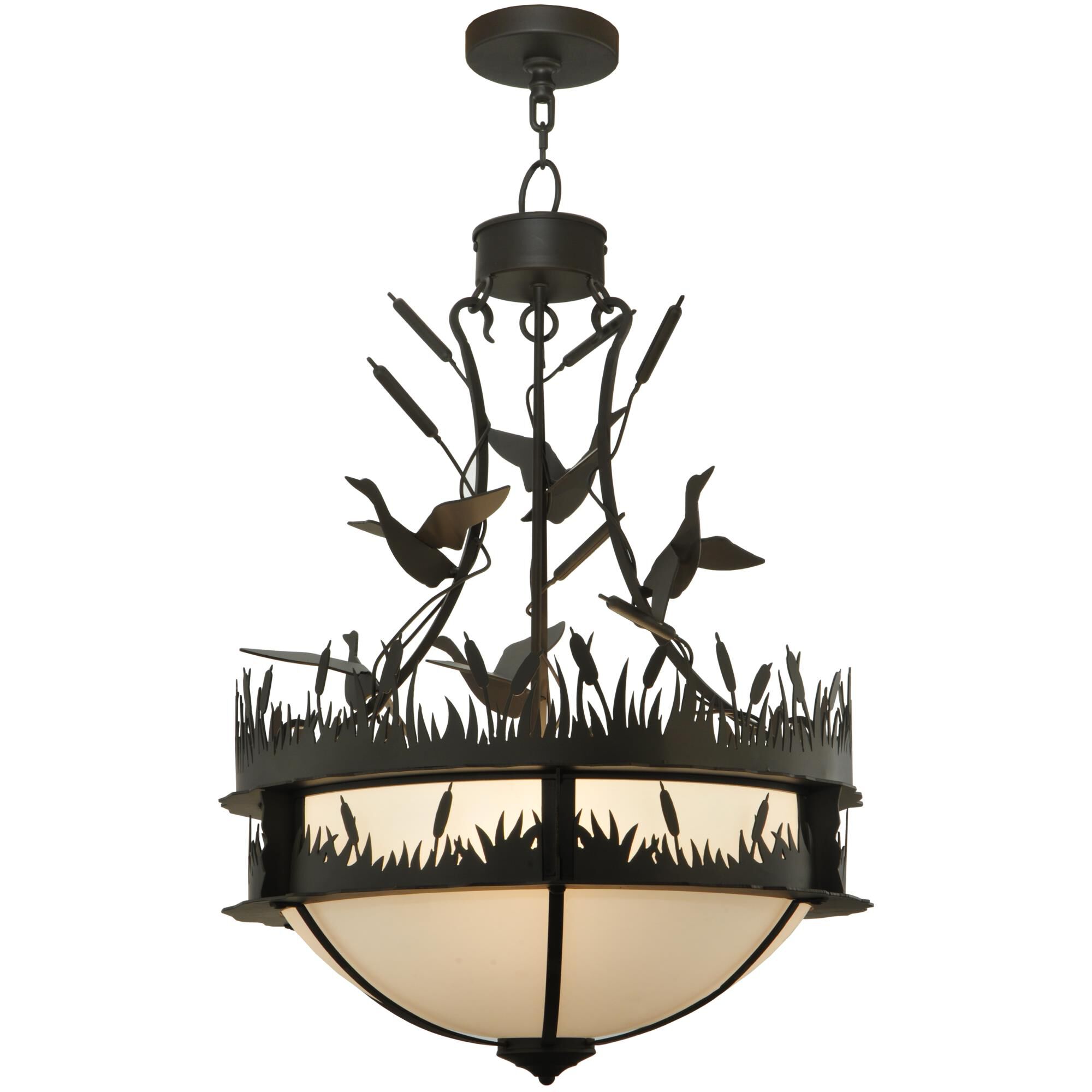 Ducks In Flight 24 Inch Large Pendant by Meyda Lighting