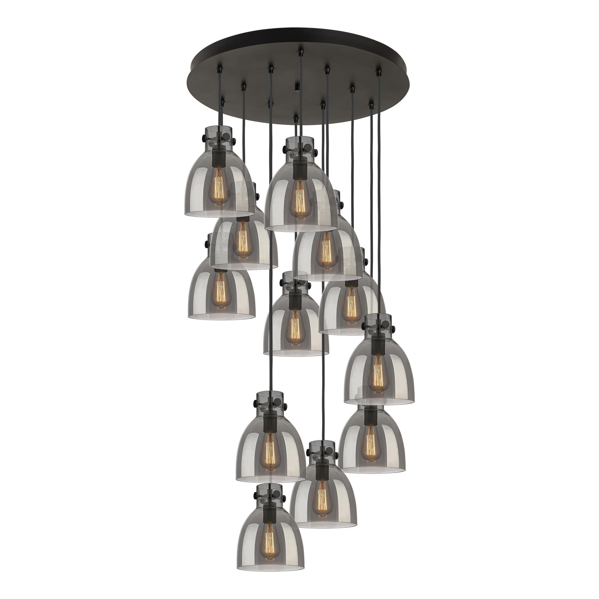 Bruno Marashlian Newton Bell 27 Inch 12 Light Multi Light Pendant by Innovations Lighting