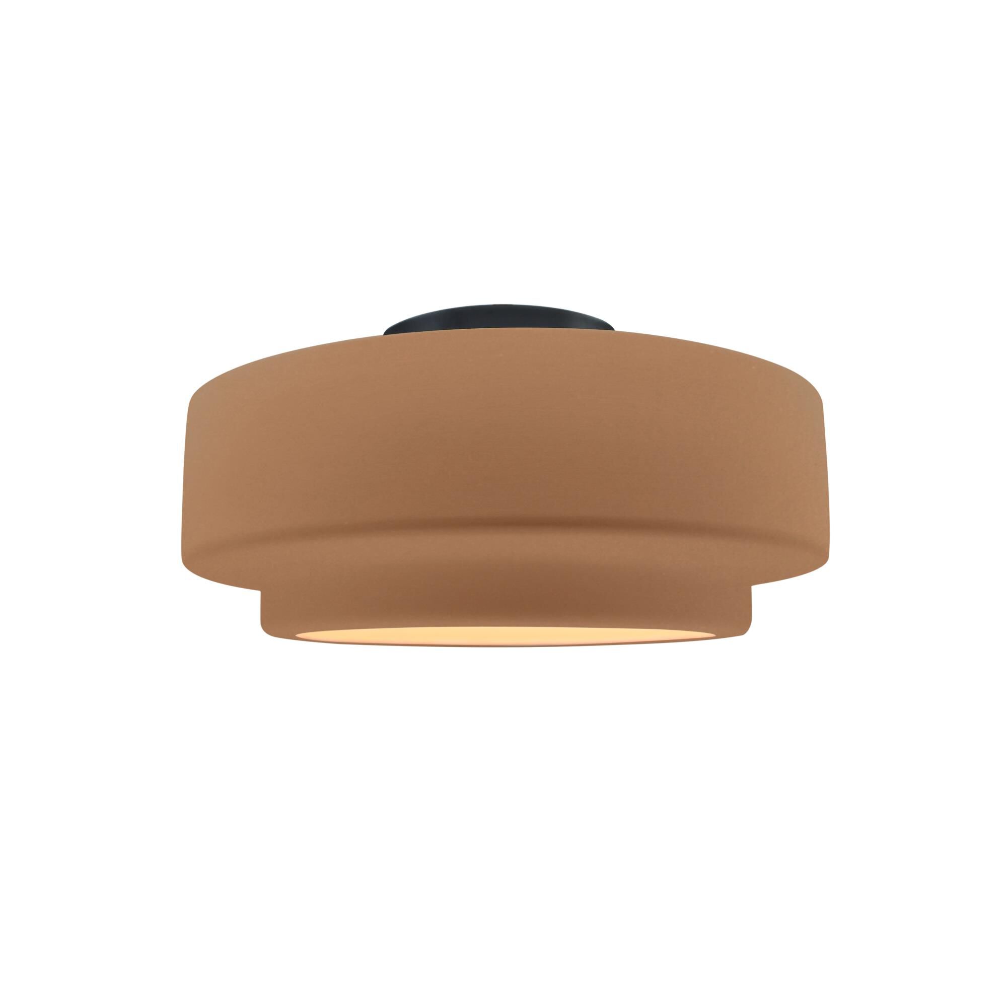 Tier 12 Inch Semi Flush Mount by Justice Design Group