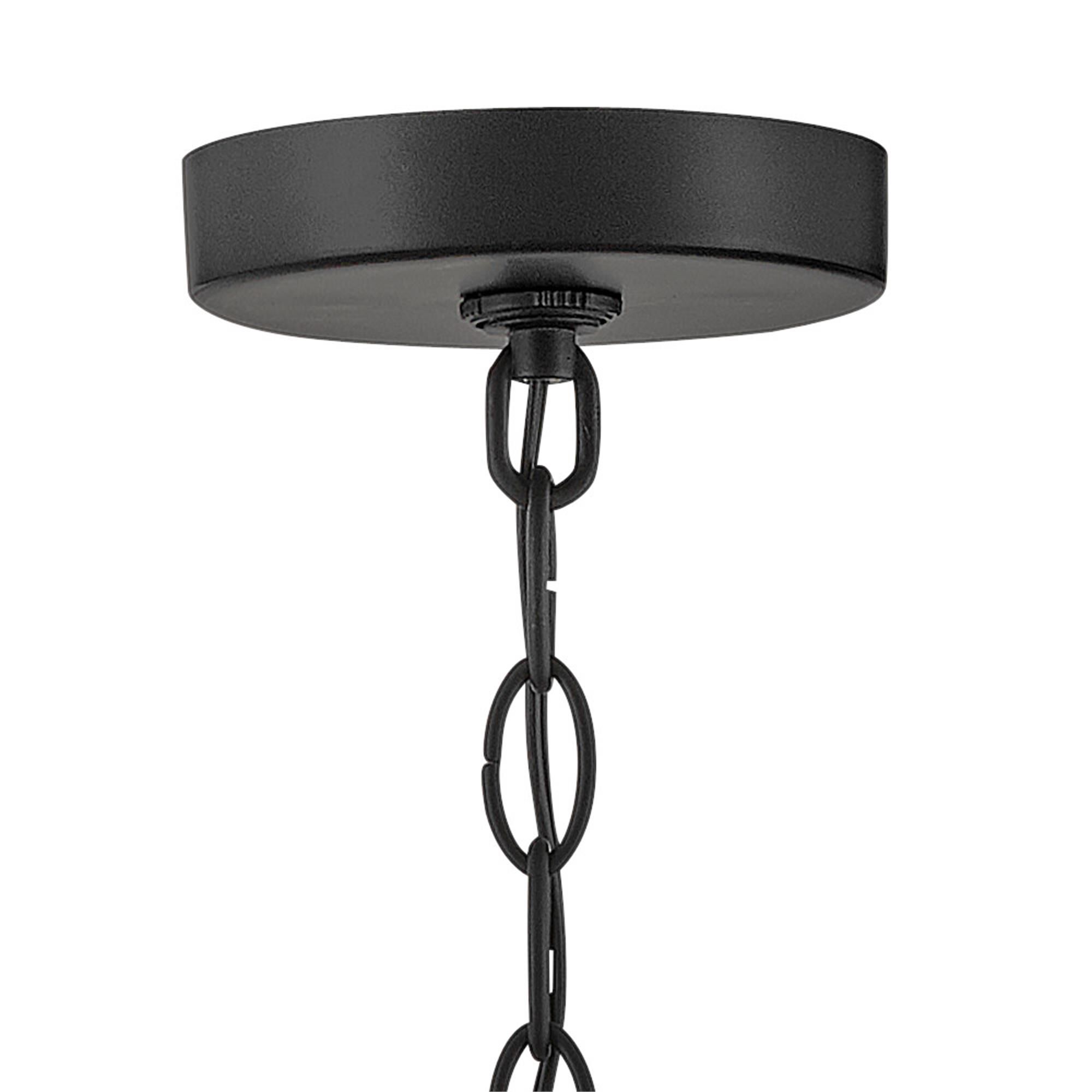 Shown in Black with Burnished Bronze Accents finish and Clear Beveled glass