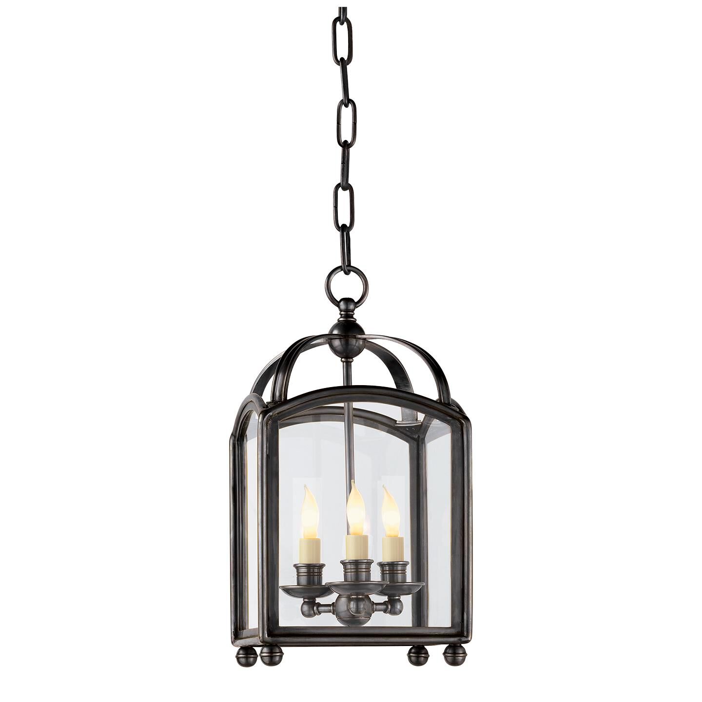 Chapman & Myers Archtop 8 Inch Cage Pendant by Visual Comfort Signature Collection