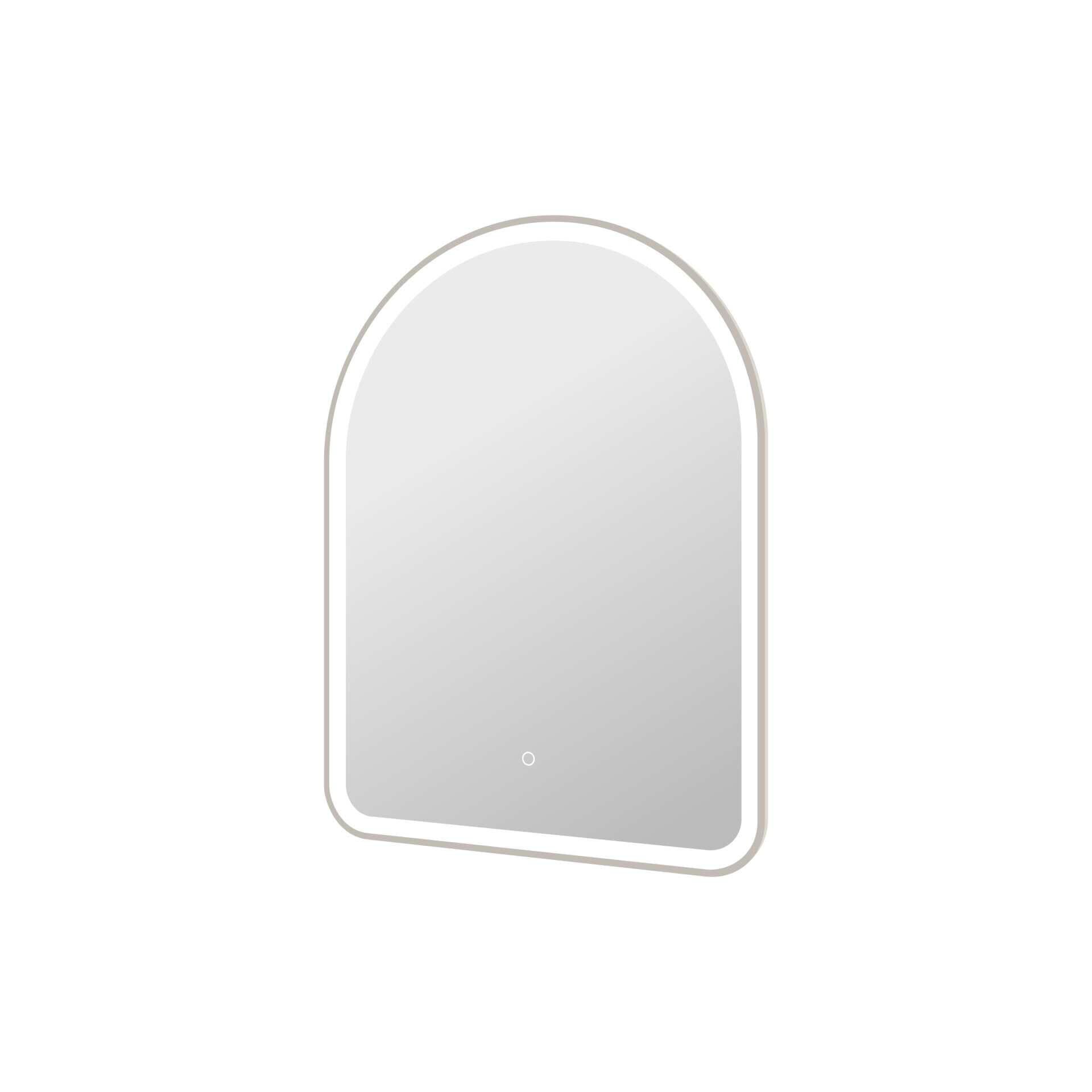 Harmoni 36 Inch Arched LED Lighted Mirror by Elegant Decor