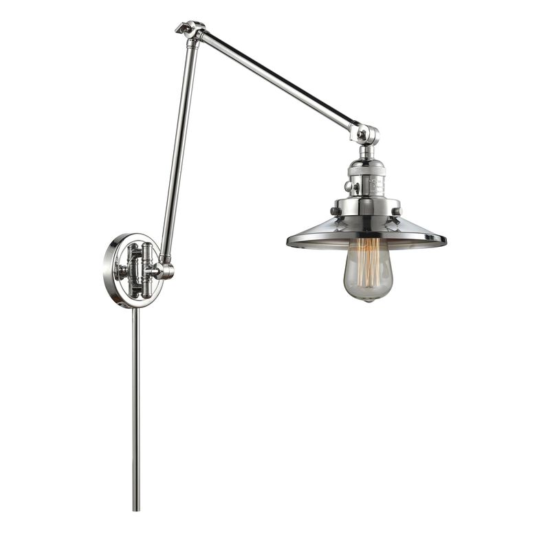Bruno Marashlian Railroad LED Wall Swing Lamp by Innovations Lighting