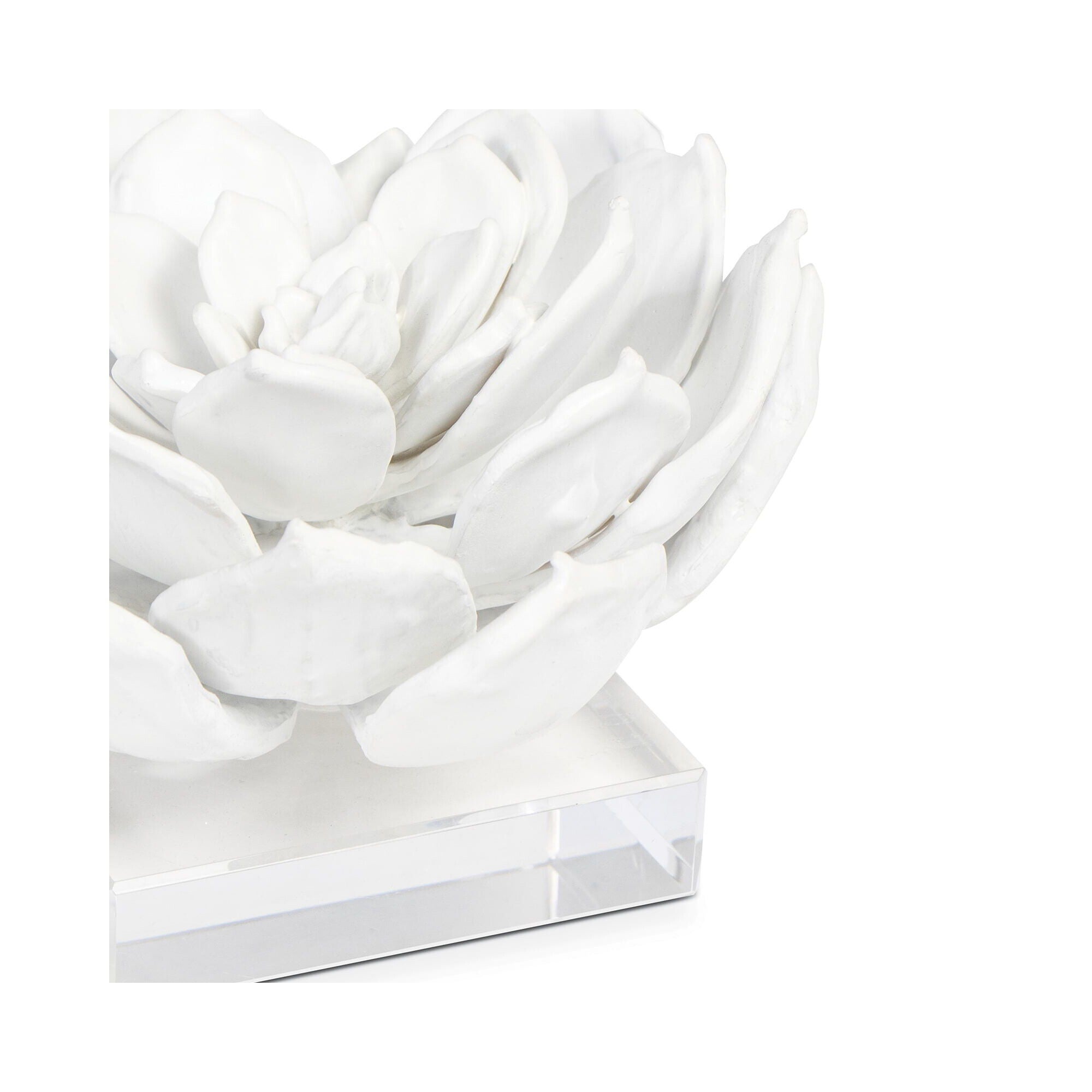 Shown in White finish and - None - shade