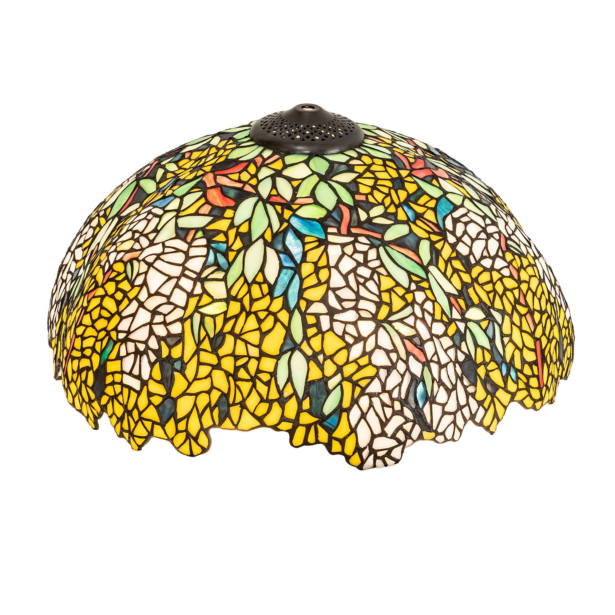 Shown with Sunflower;Green;Blue;Beige glass