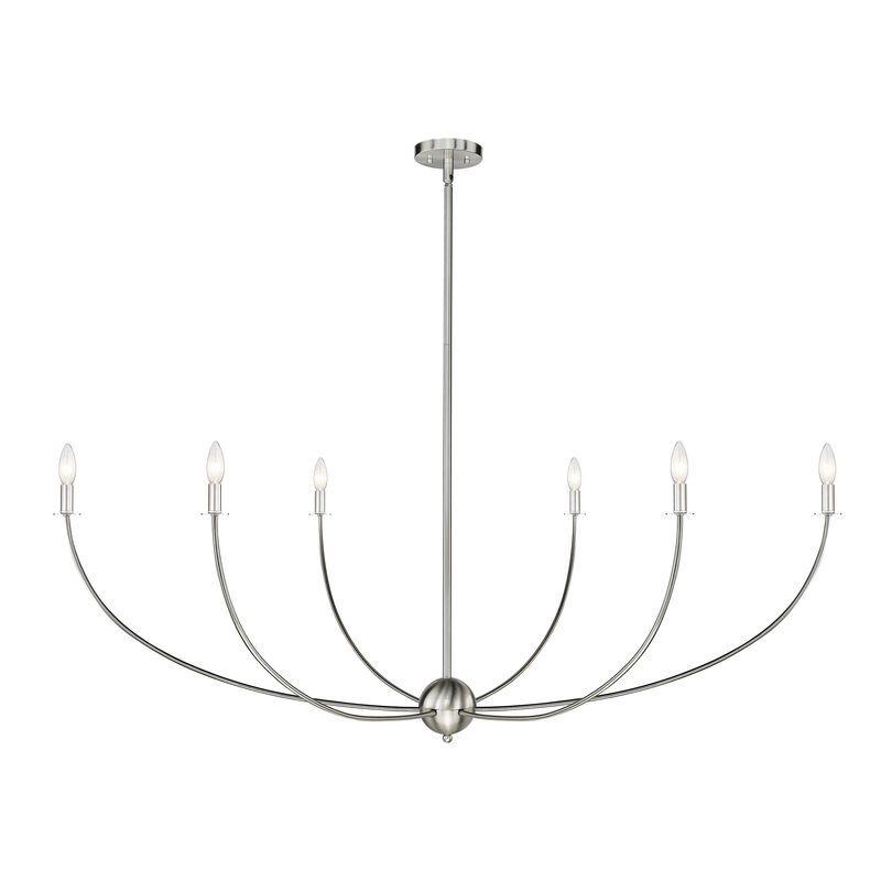 Shannon 62 Inch 6 Light Chandelier by Z-Lite