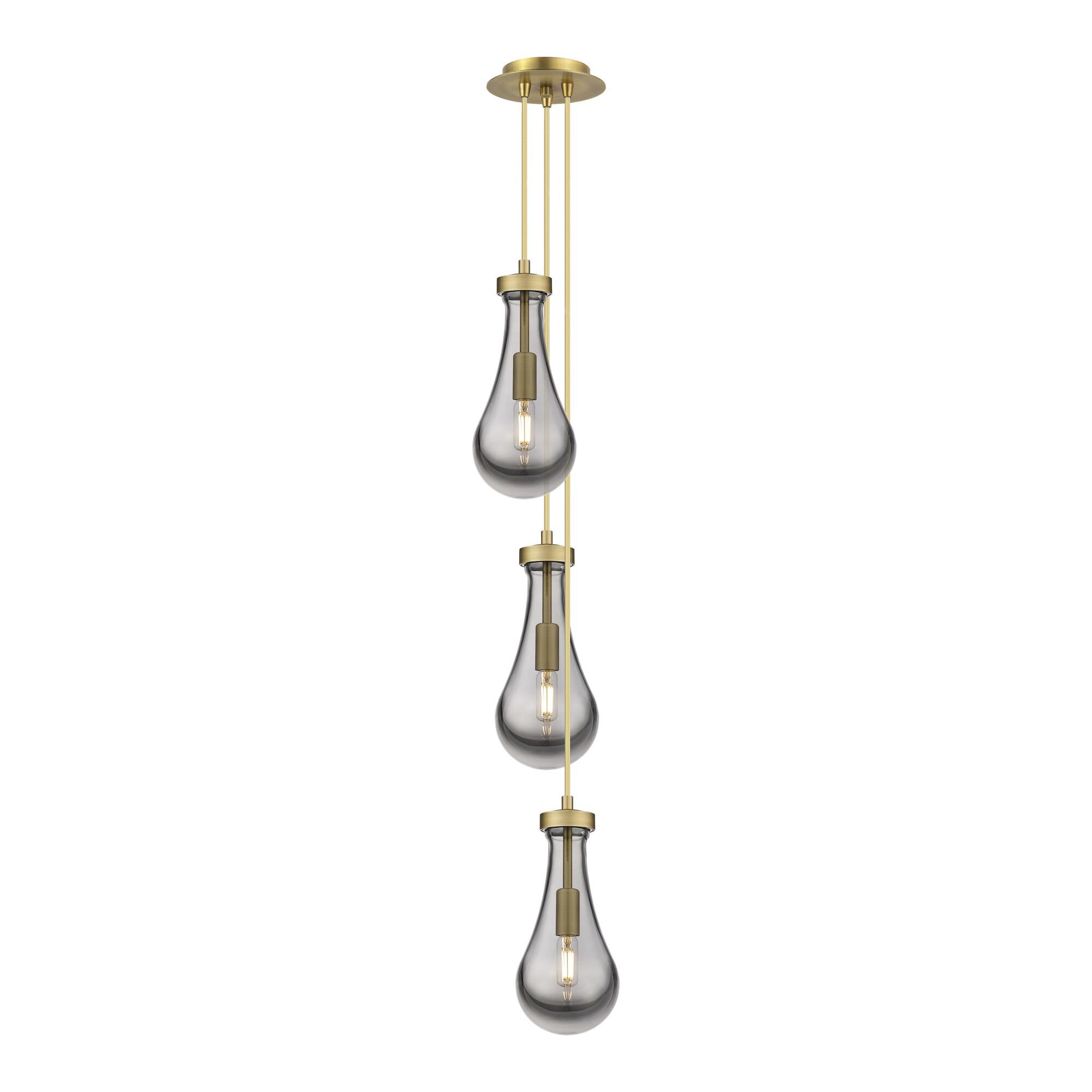 Bruno Marashlian Owego 7 Inch 3 Light Multi Light Pendant by Innovations Lighting