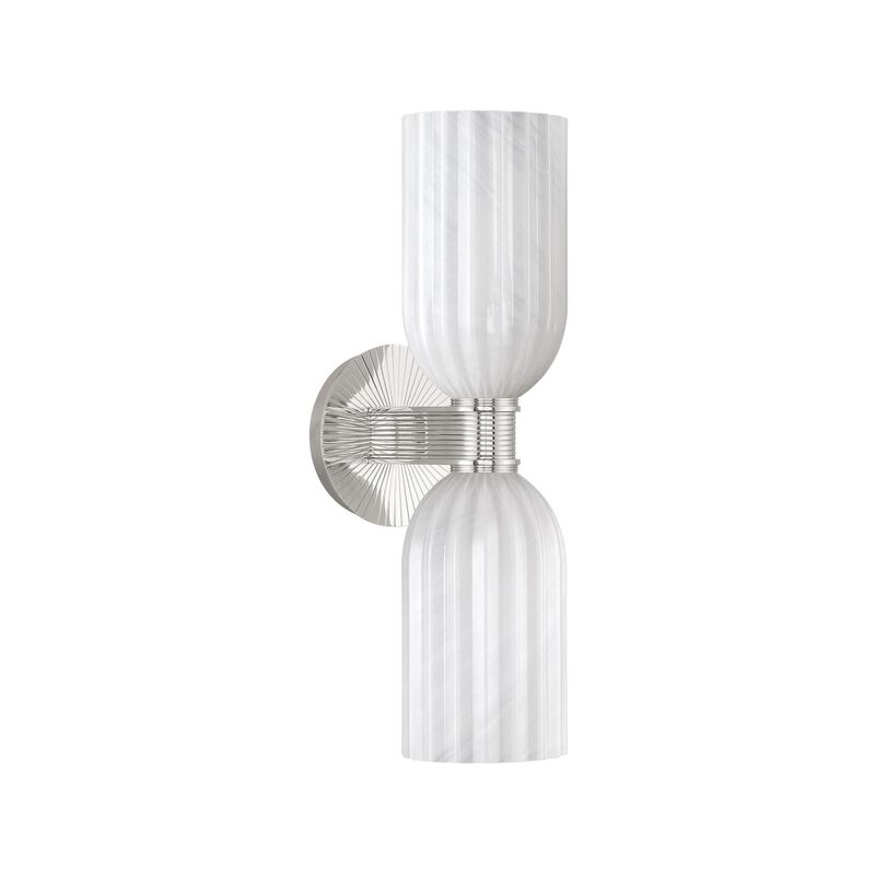 Lotus 17 Inch Wall Sconce by Crystorama