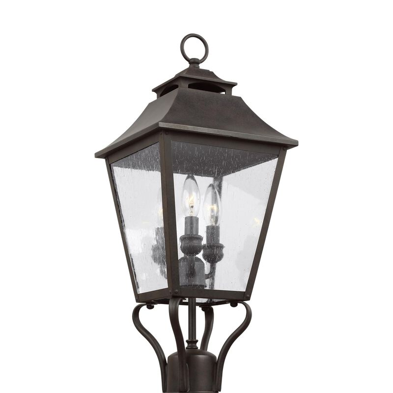 Sean Lavin Galena 23 Inch Tall 3 Light Outdoor Post Lamp by Visual Comfort Studio Collection