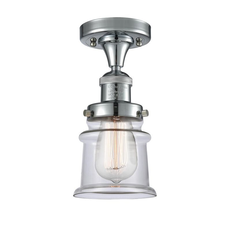 Bruno Marashlian Canton 6 Inch 1 Light Semi Flush Mount by Innovations Lighting