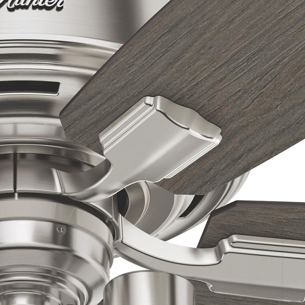 Shown in Brushed Nickel finish and Clear glass