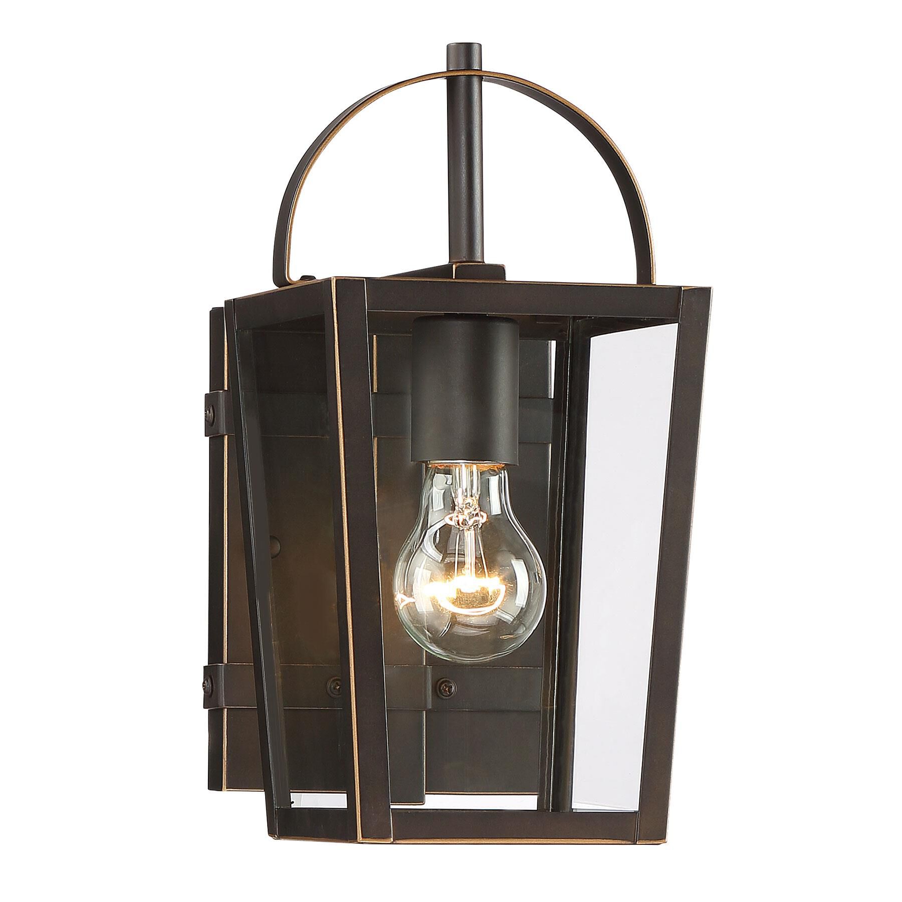Minka Lavery Rangeline 11 Inch Tall Outdoor Wall Light