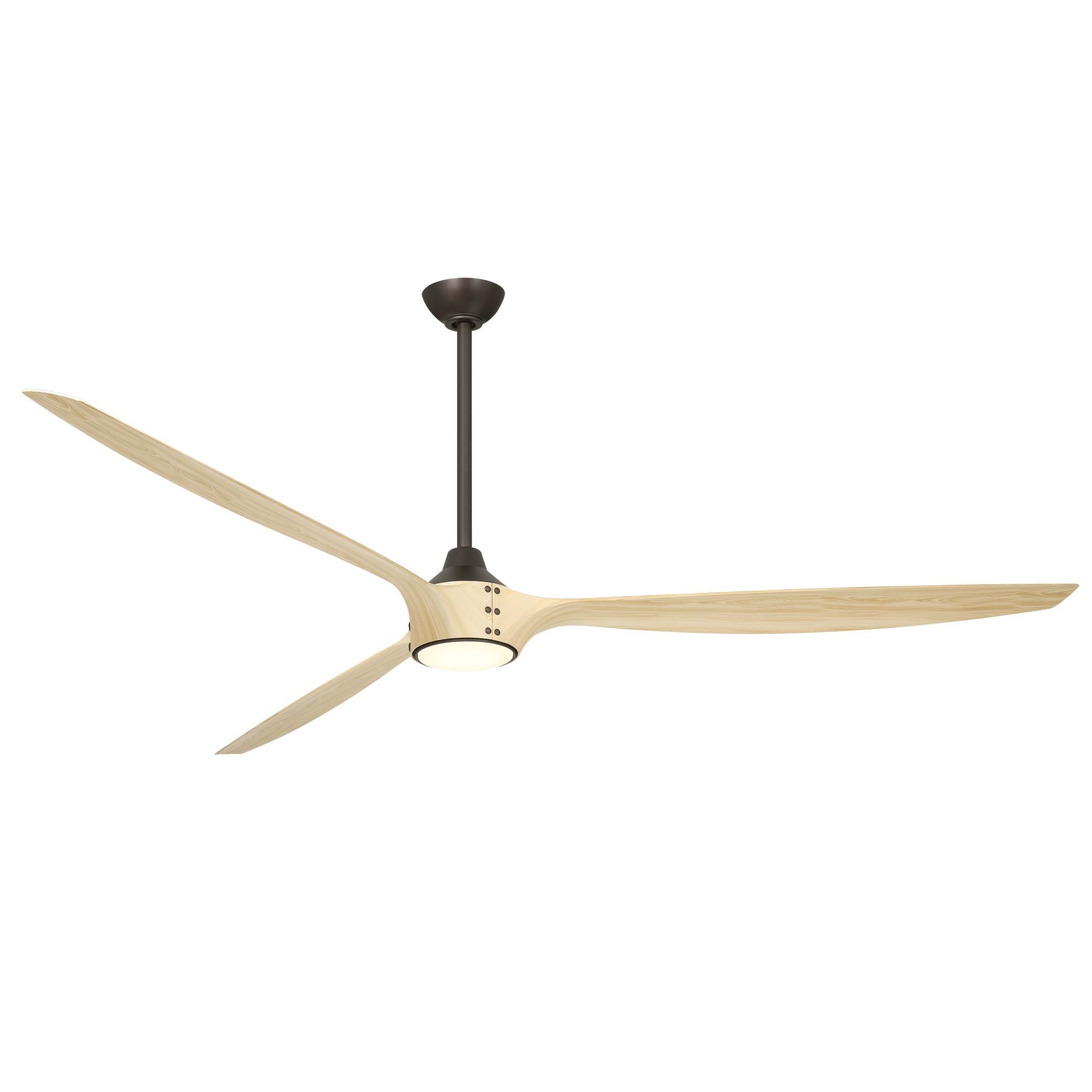 Pierce 84 Inch Ceiling Fan with Light Kit by Minka Aire