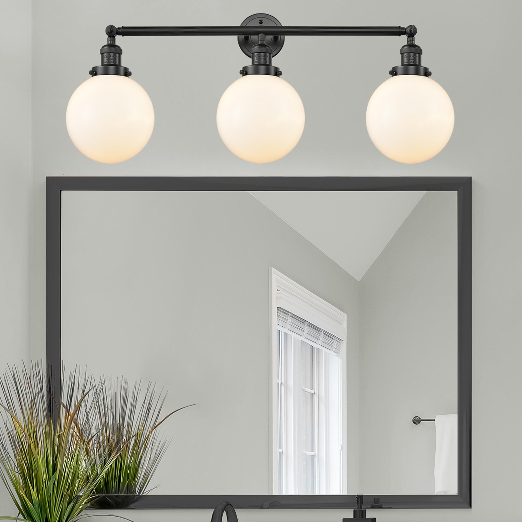 Bruno Marashlian Large Beacon 32 Inch 3 Light Bath Vanity Light by Innovations Lighting