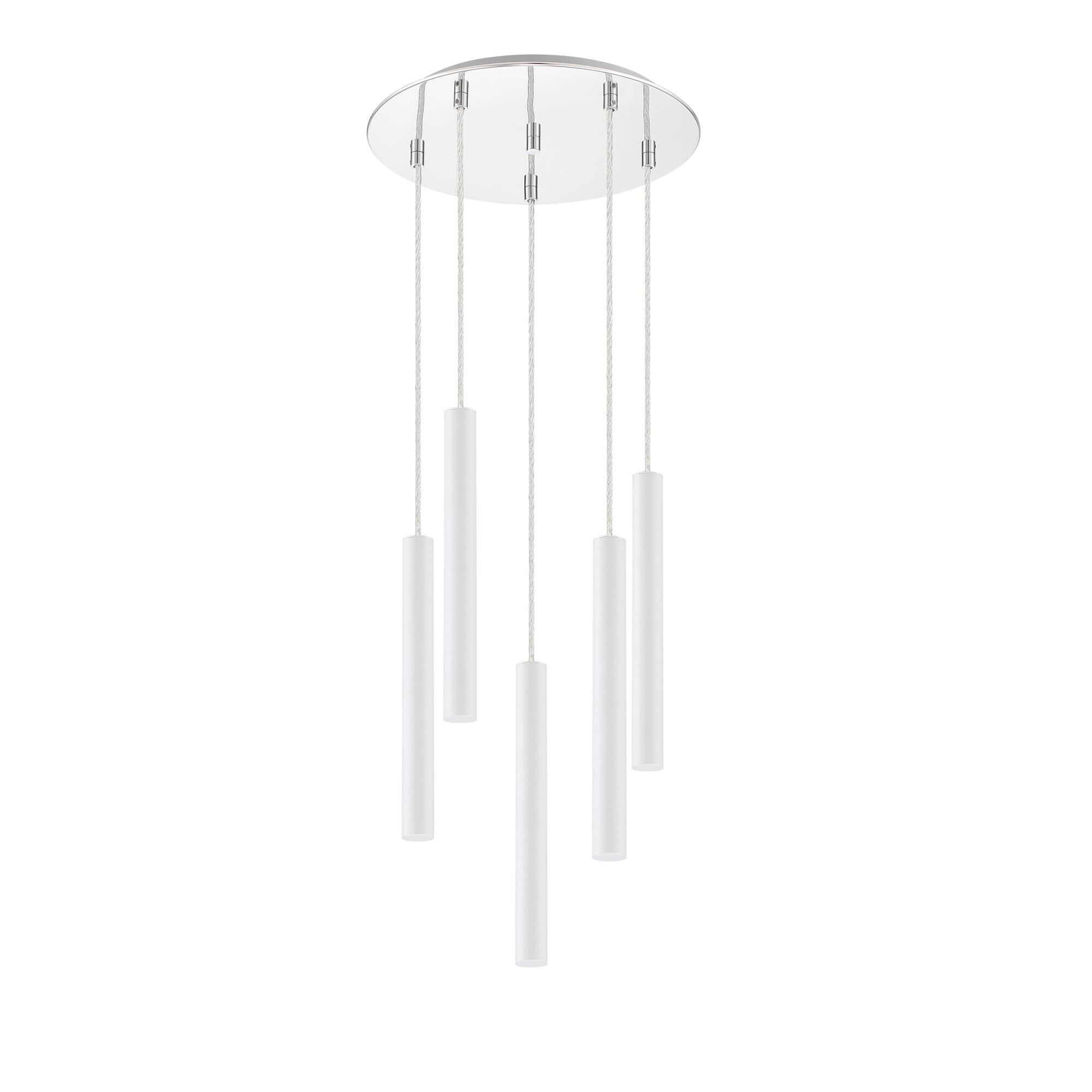 Forest 13 Inch 5 Light LED Linear Suspension Light by Z-Lite