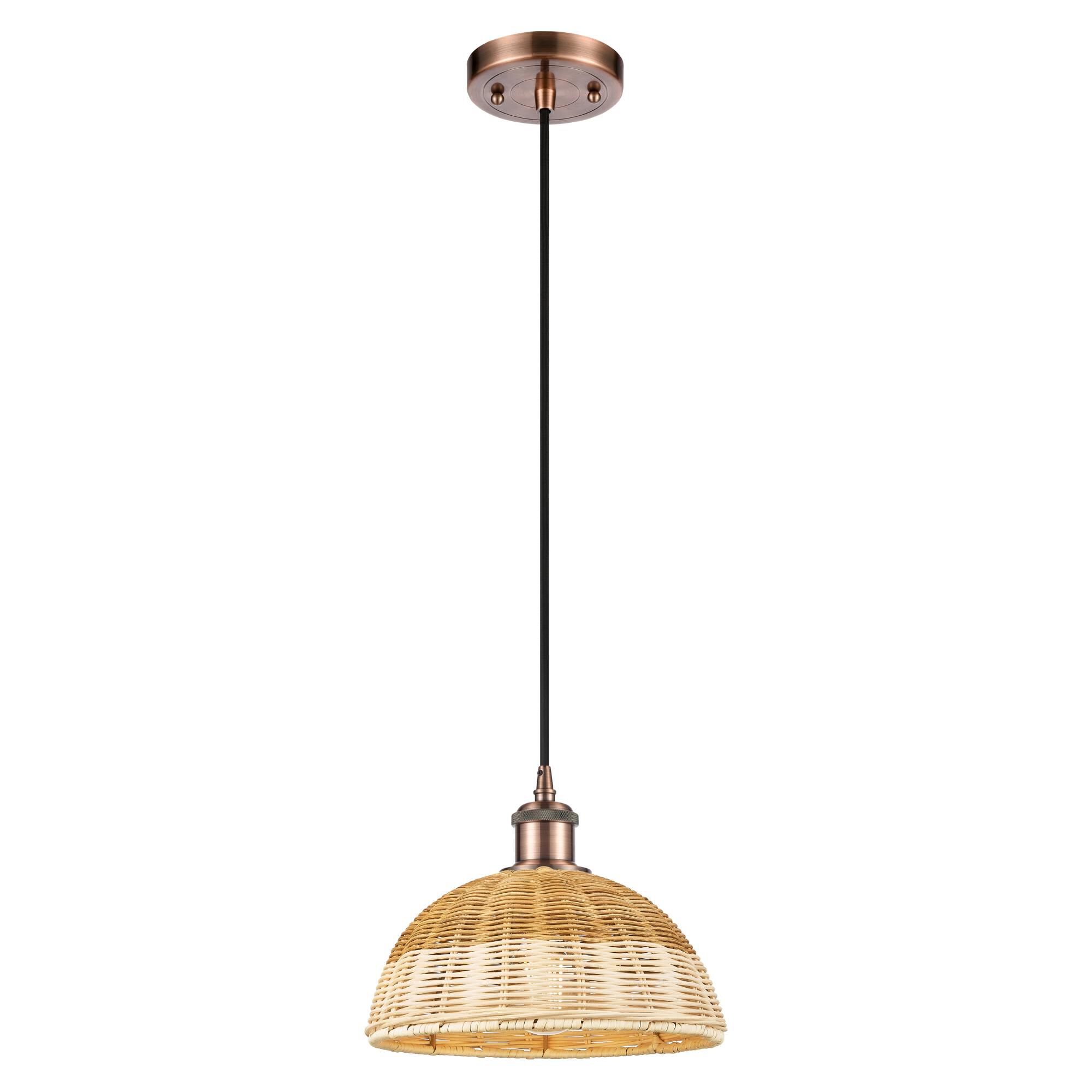 Bruno Marashlian Bristol Natural II 9 Inch Mini Pendant by Innovations Lighting