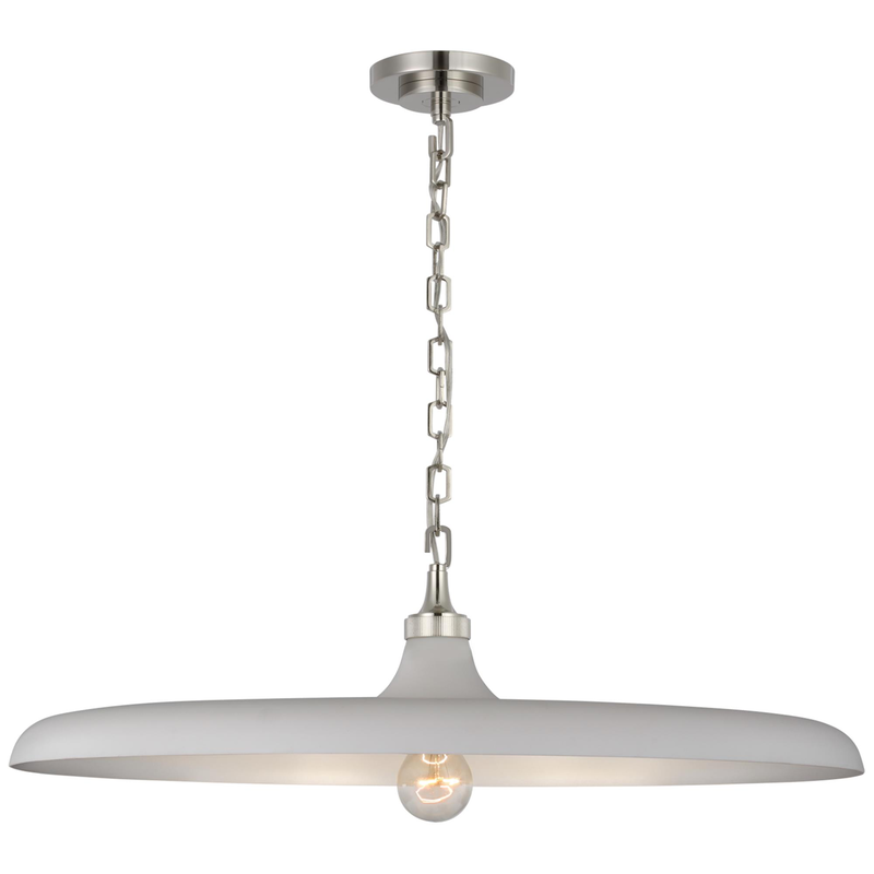 Thomas O'Brien Piatto Medium Pendant Light by Visual Comfort Signature