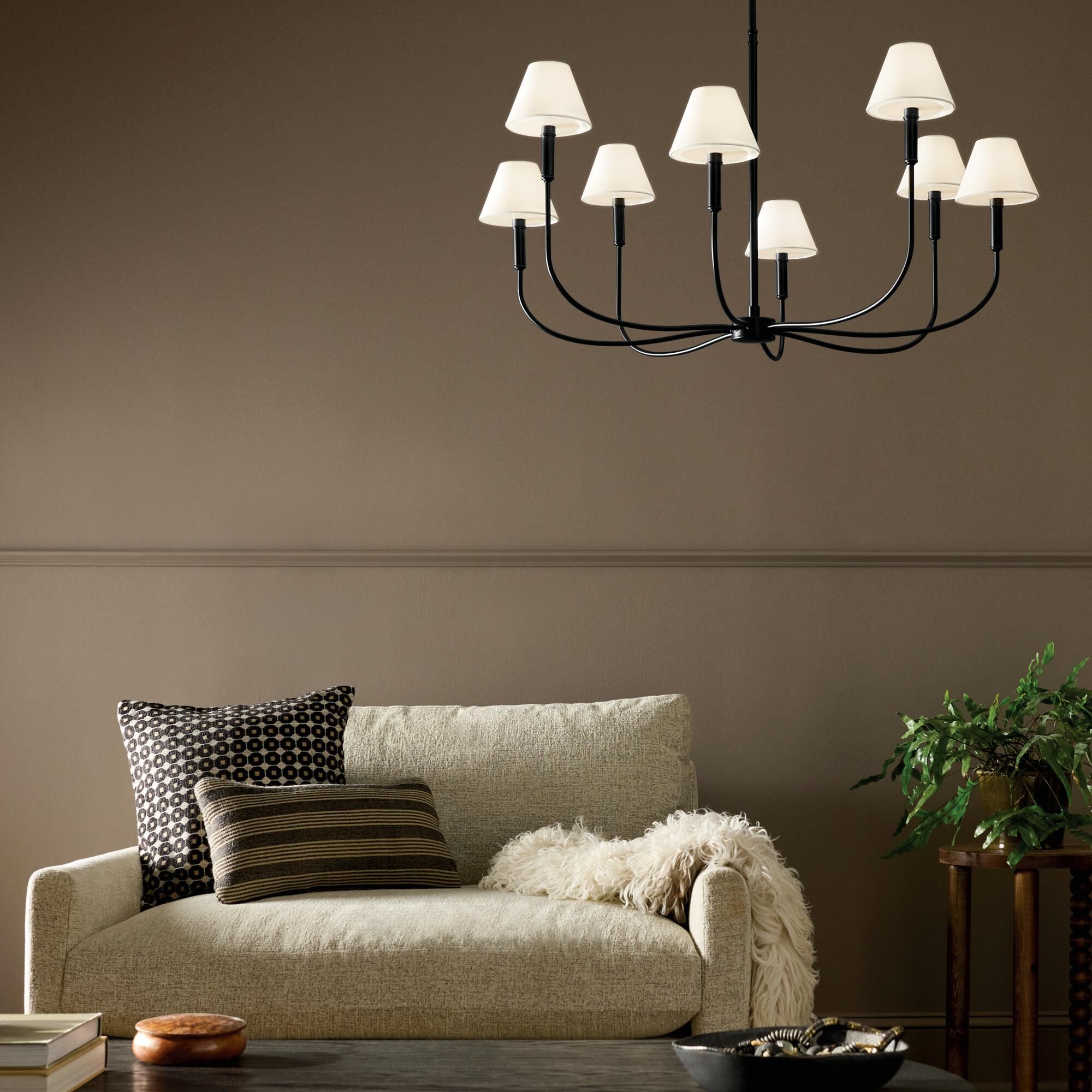 Shown in Black finish