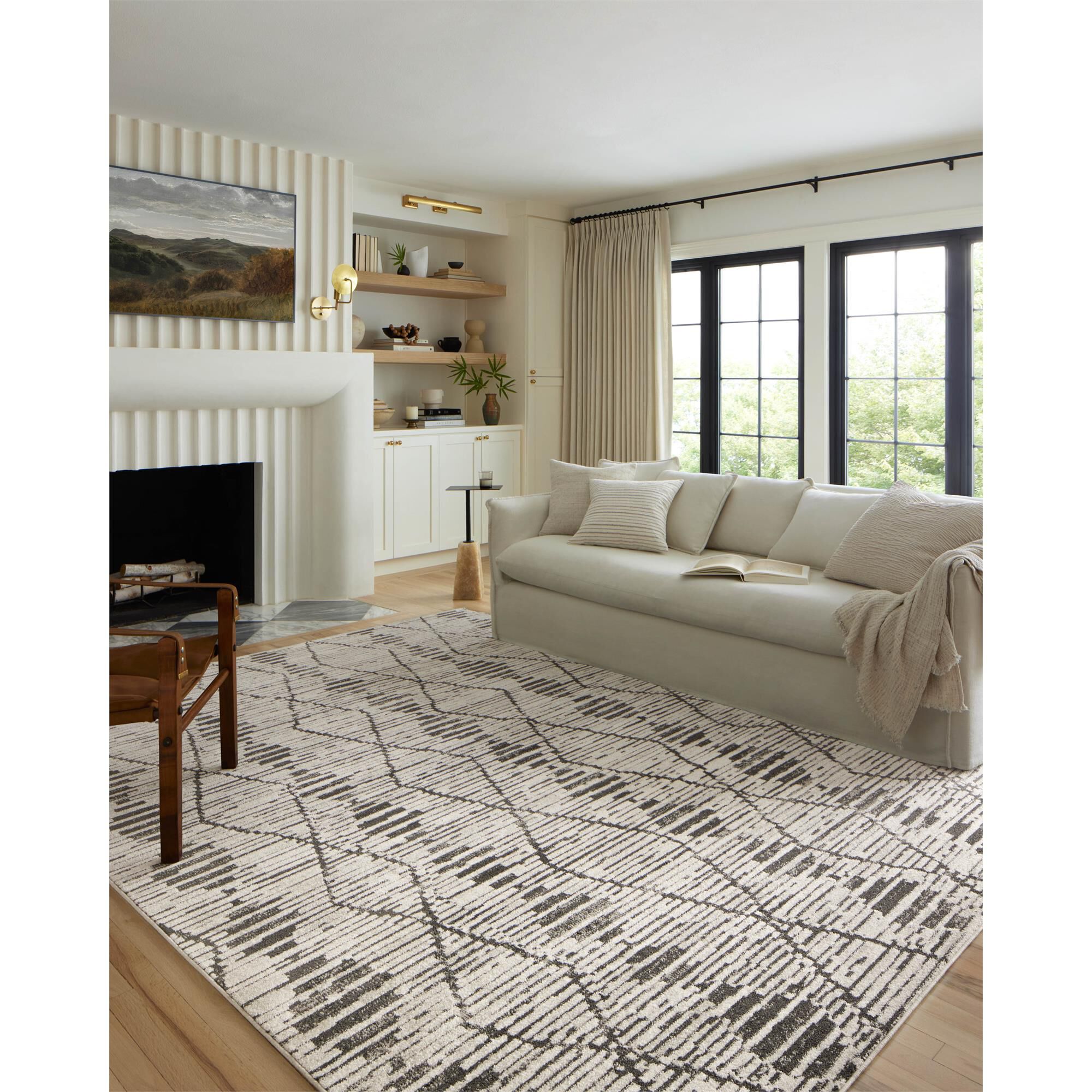 Kamala Power Woven Area Rug,