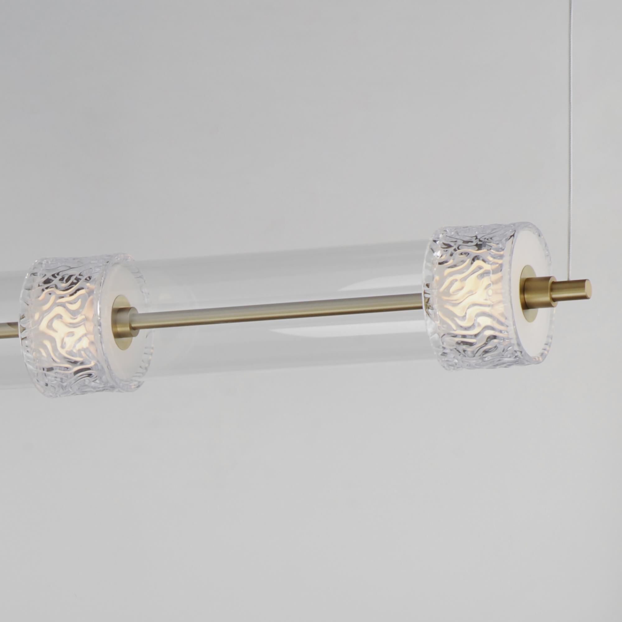Elysian 58 Inch Linear Suspension Light by ET2 Lighting