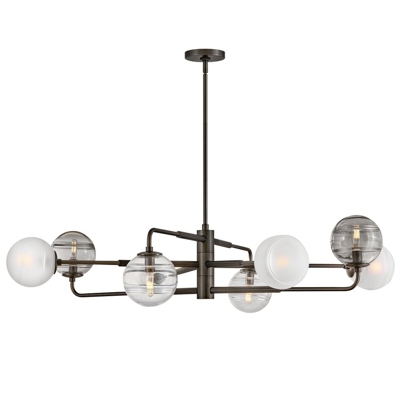 Oberon  48 Inch Linear Suspension Light by Fredrick Ramond