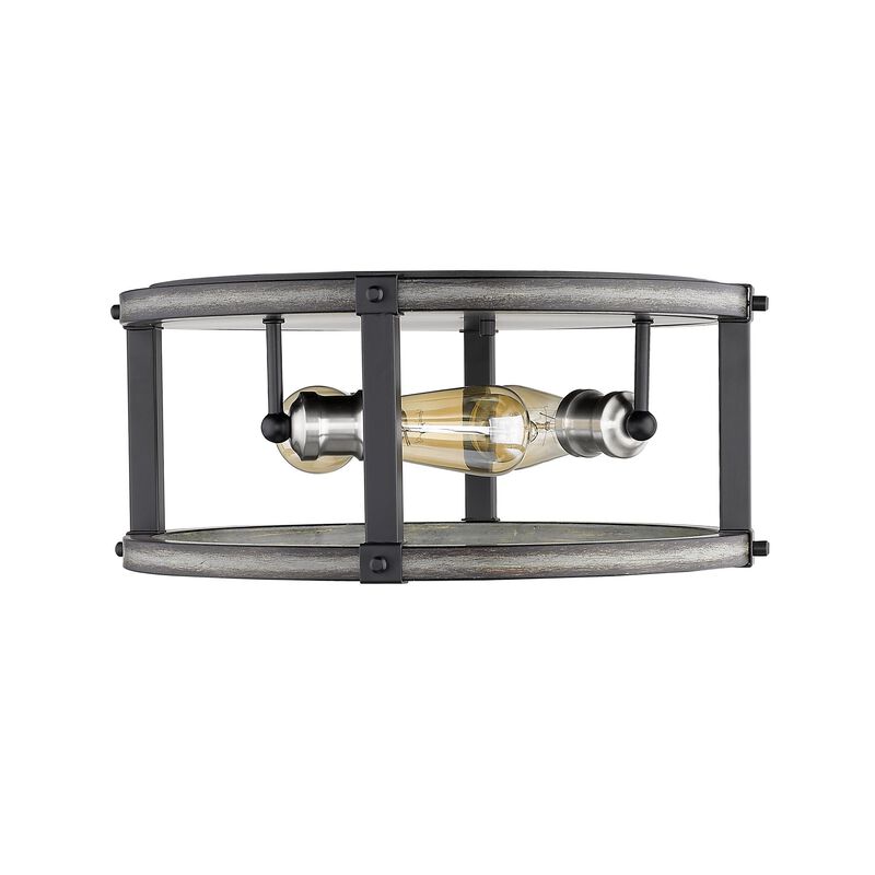 Kirkland 16 Inch 3 Light Flush Mount by Z-Lite