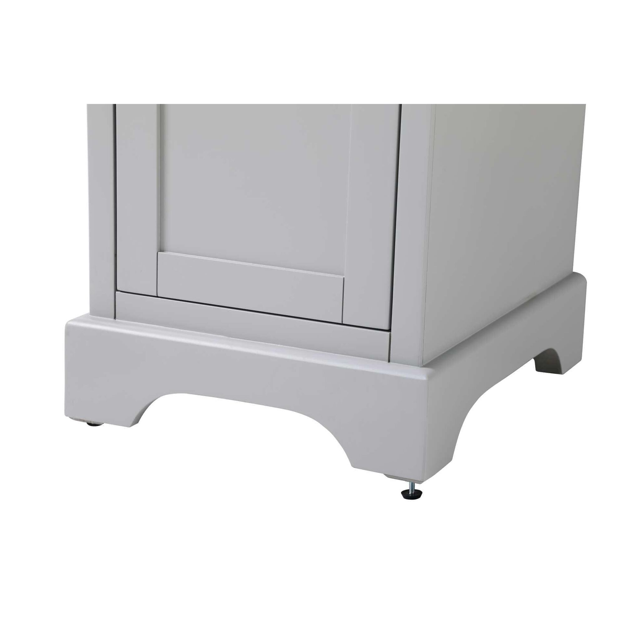 Shown in Grey finish