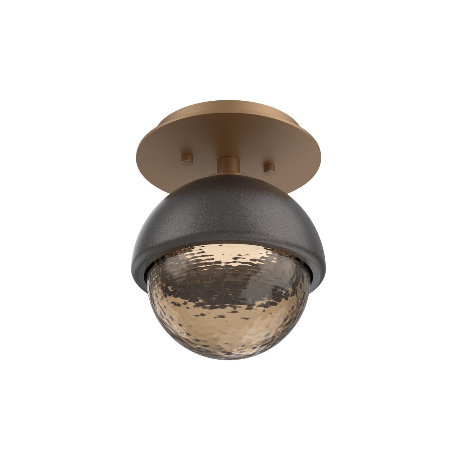 Levi Wilson Cabochon 6 Inch Flush Mount by Hammerton Studio