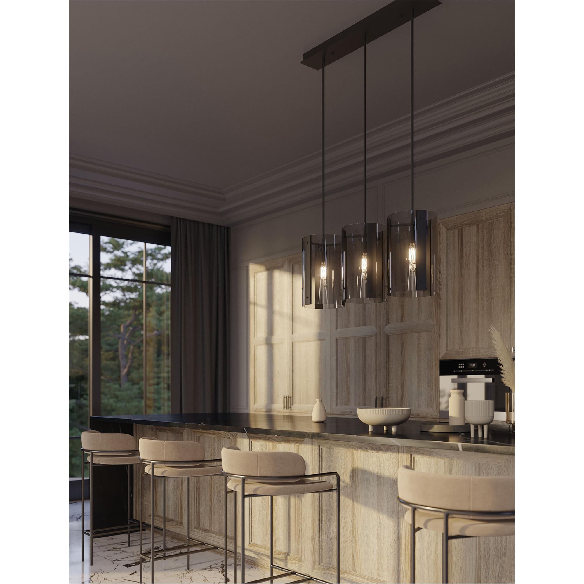 Shown in Black finish