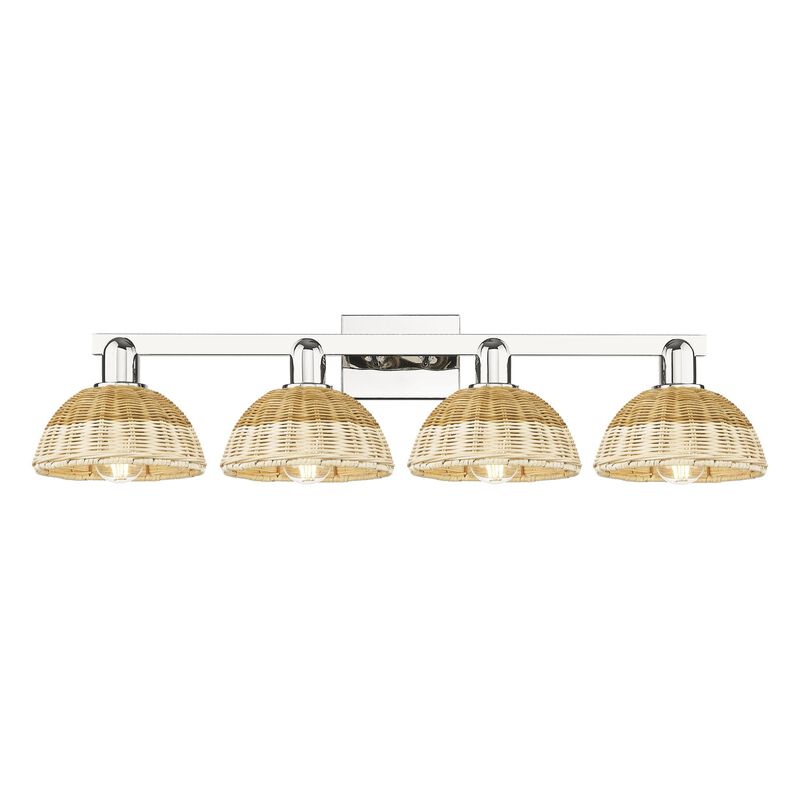 Bruno Marashlian Natural Ballston Dome 36 Inch Bath Vanity Light by Innovations Lighting