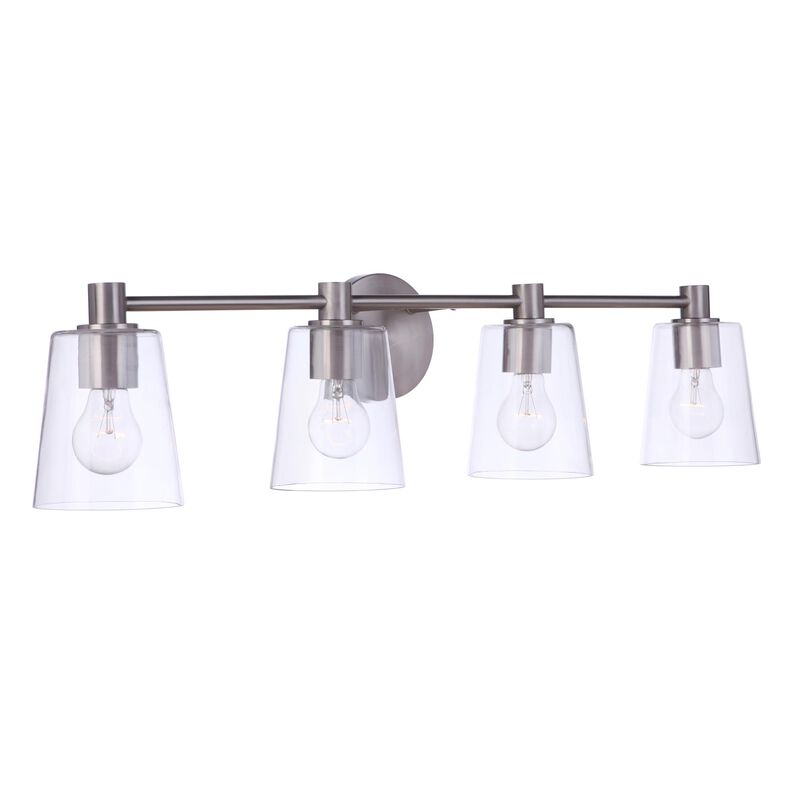 Emilio 32 Inch 4 Light Bath Vanity Light by Craftmade
