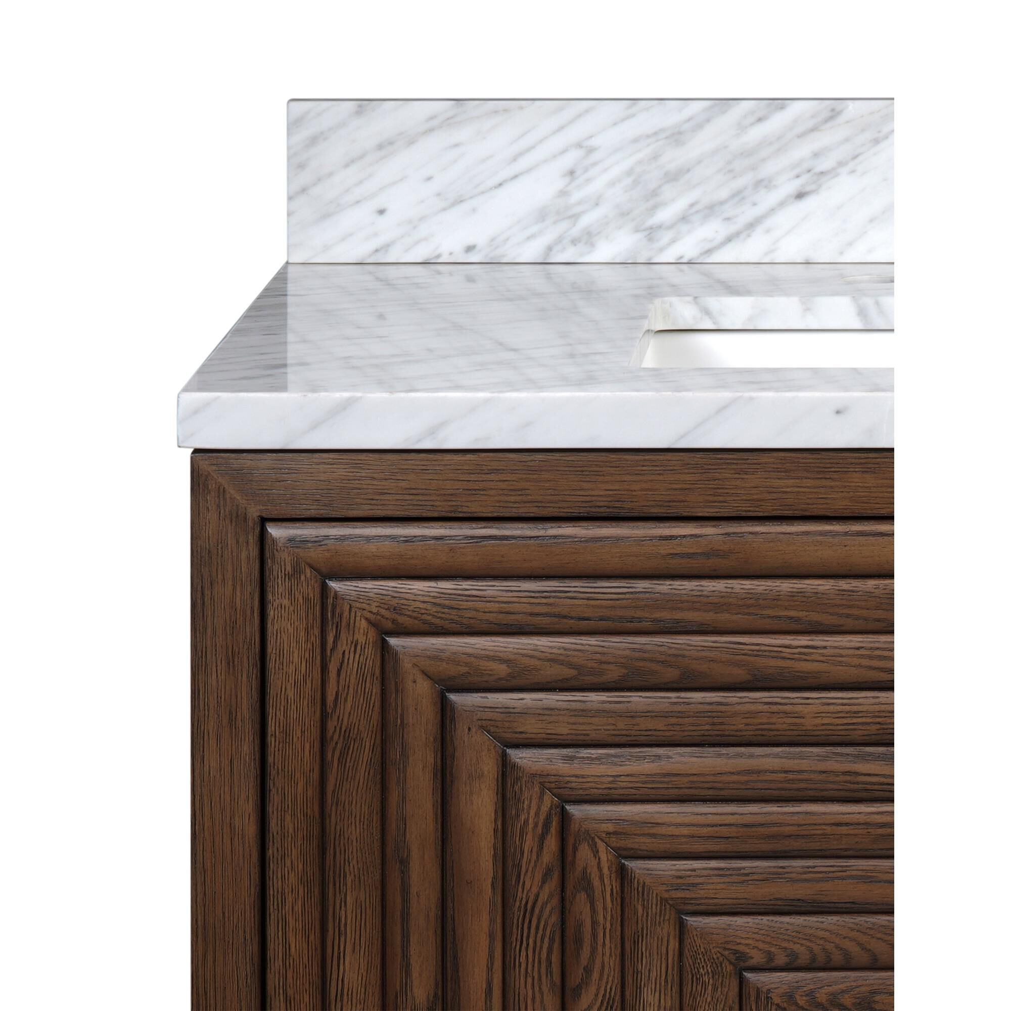 Shown in Cocoa and White finish